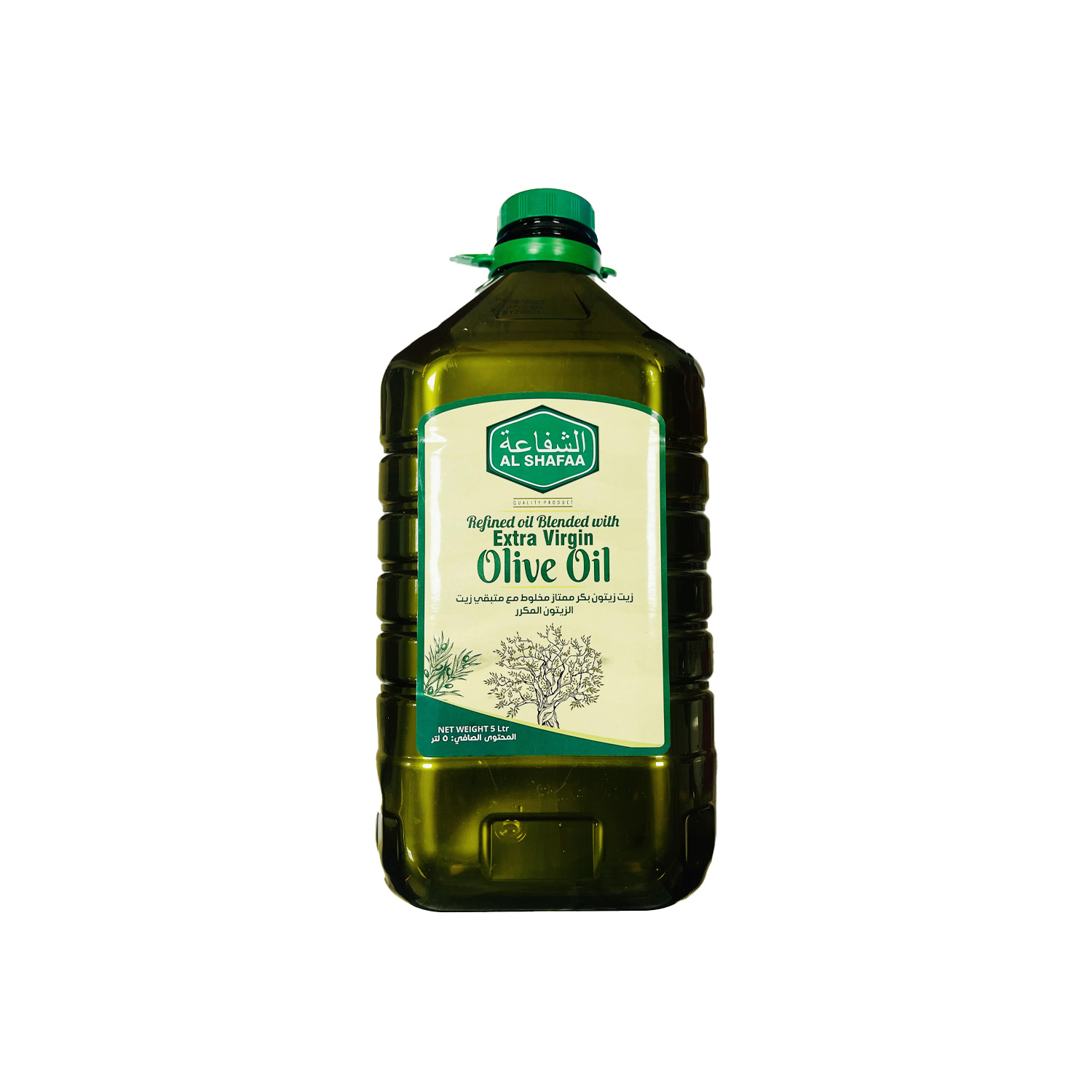 Al Shafaa Extra Virgin Olive Oil 5 Litres