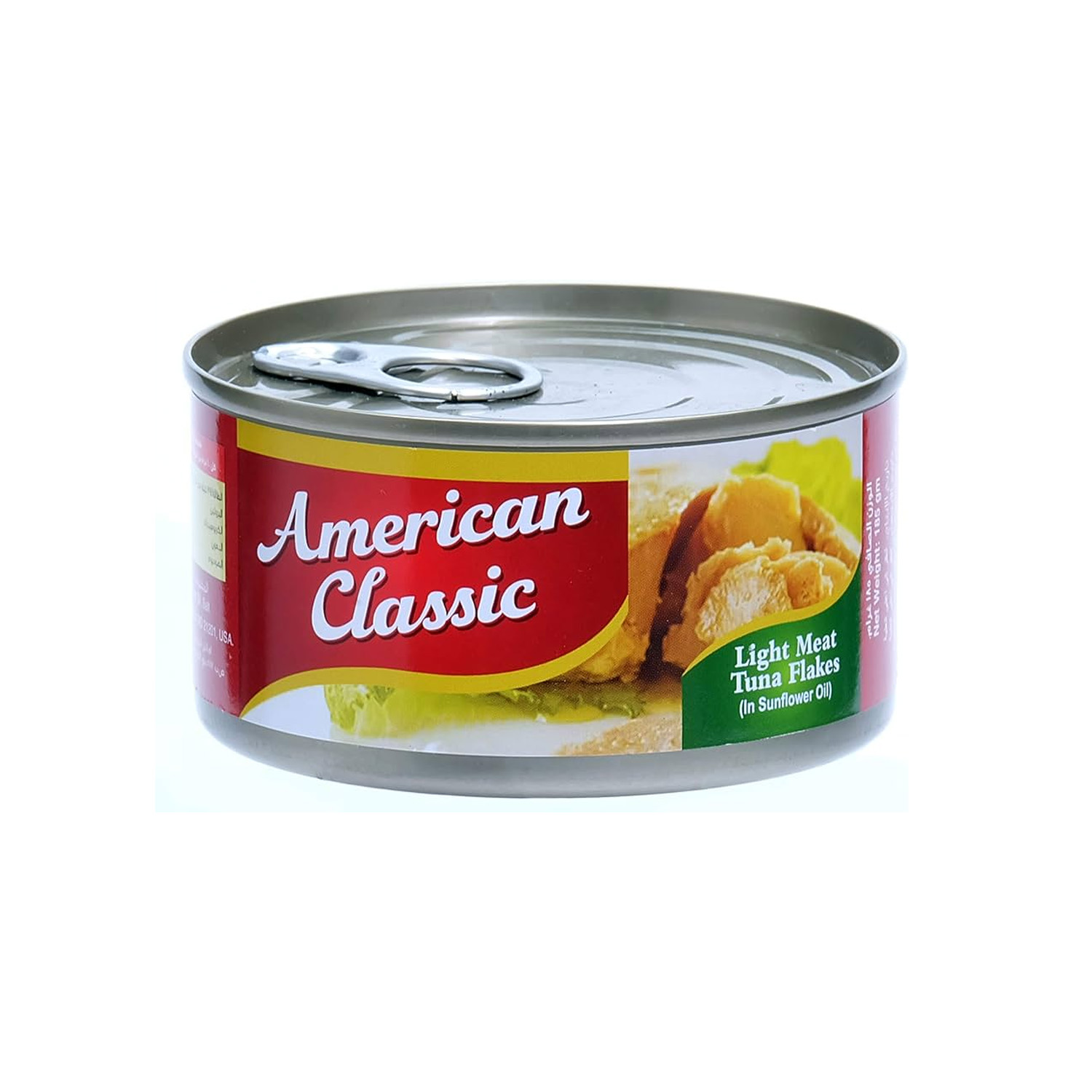 American Classic Light Meat Tuna Flakes 185 grams