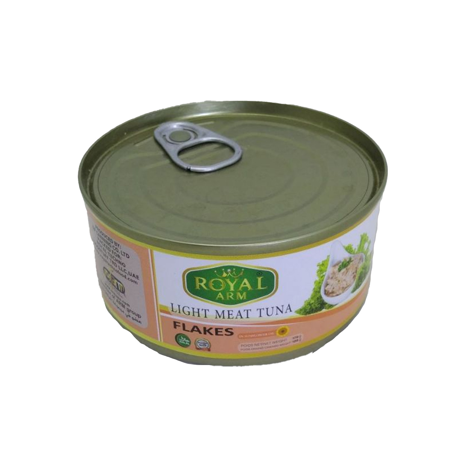 Royal Arm Light Meat Tuna In Sunflower Oil 170 grams