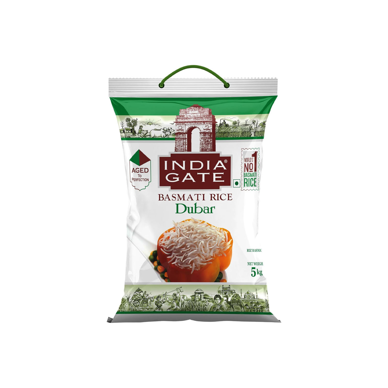 India Gate Dubar Basmati Rice 5 kilograms