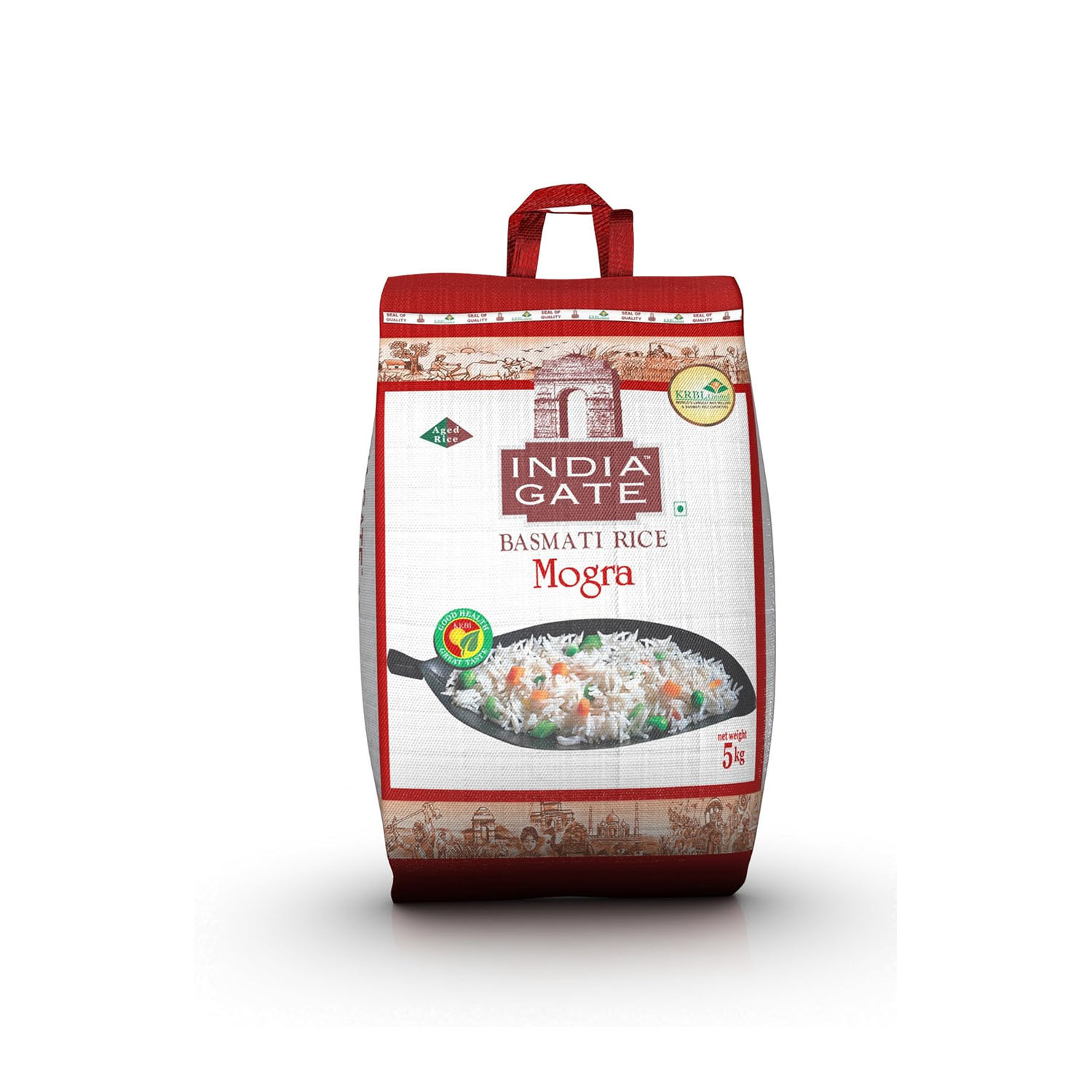 India Gate Mogra Basmati Rice 5 kilograms