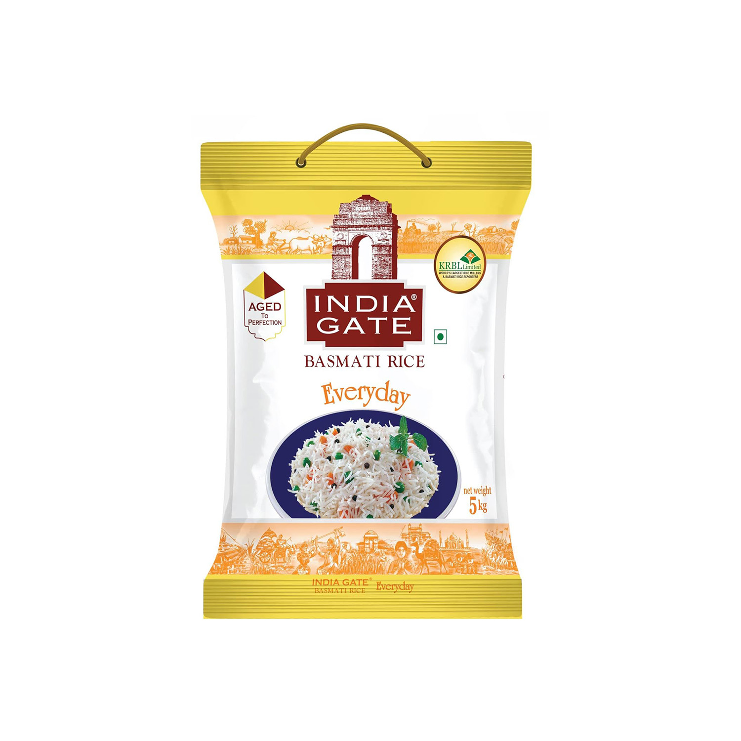 India Gate Everyday Rozana & Mogra Basmati Rice 5 Kilograms
