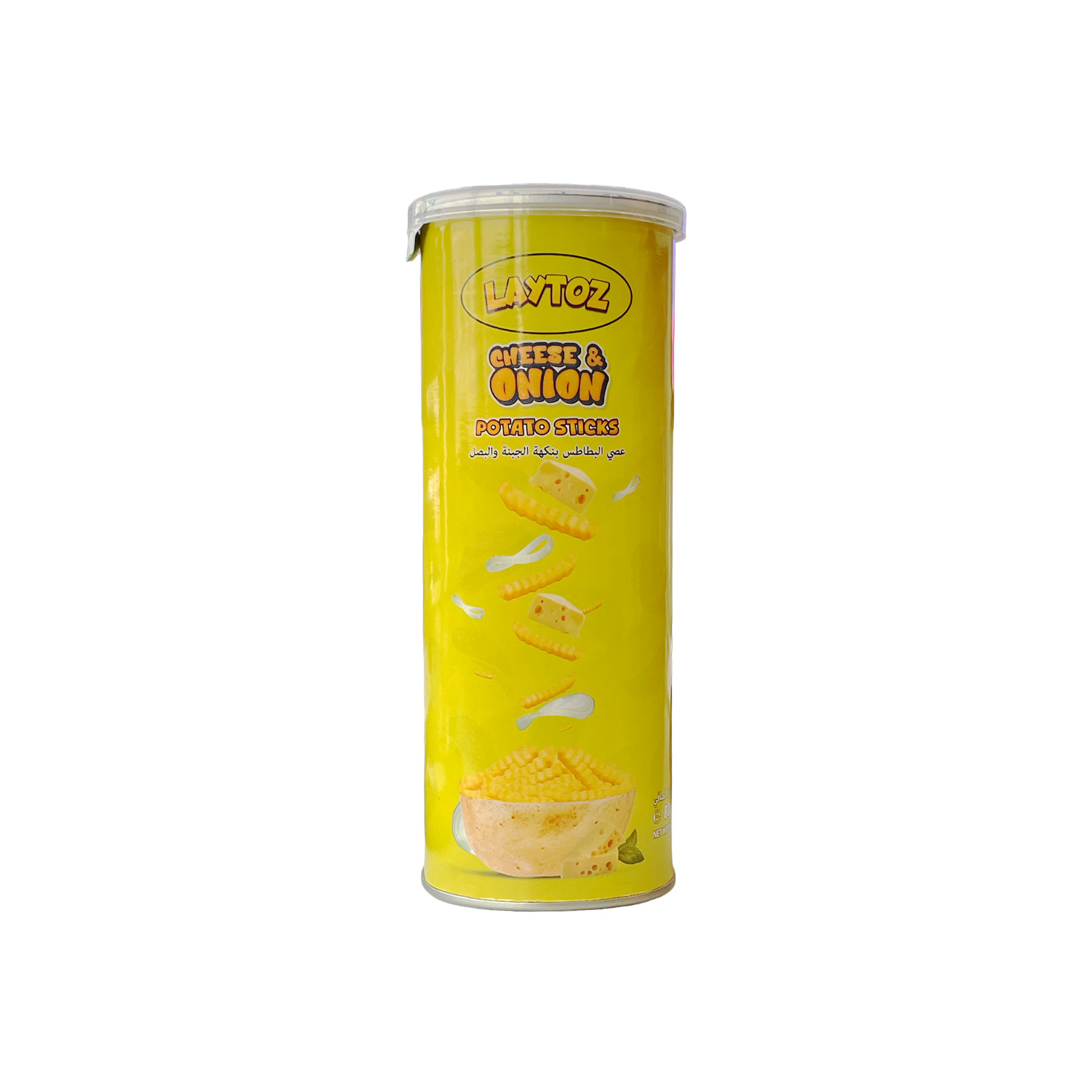 Laytoz Cheese & Onion Potato Sticks 80g