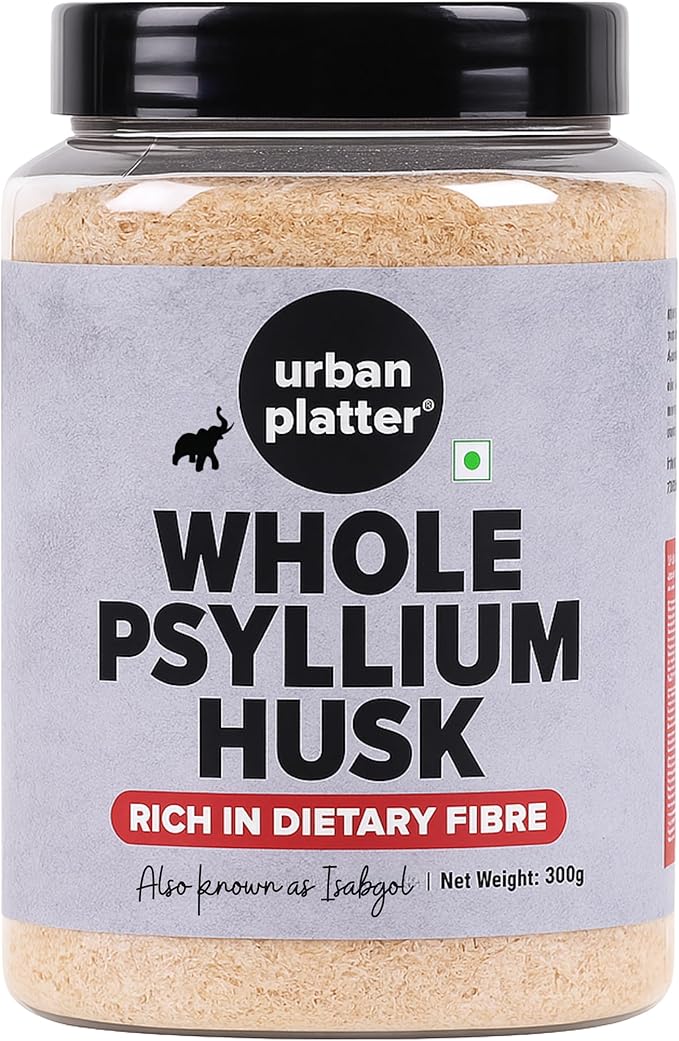 Urban Platter Purgative Whole Husk Of Psyllium 300G