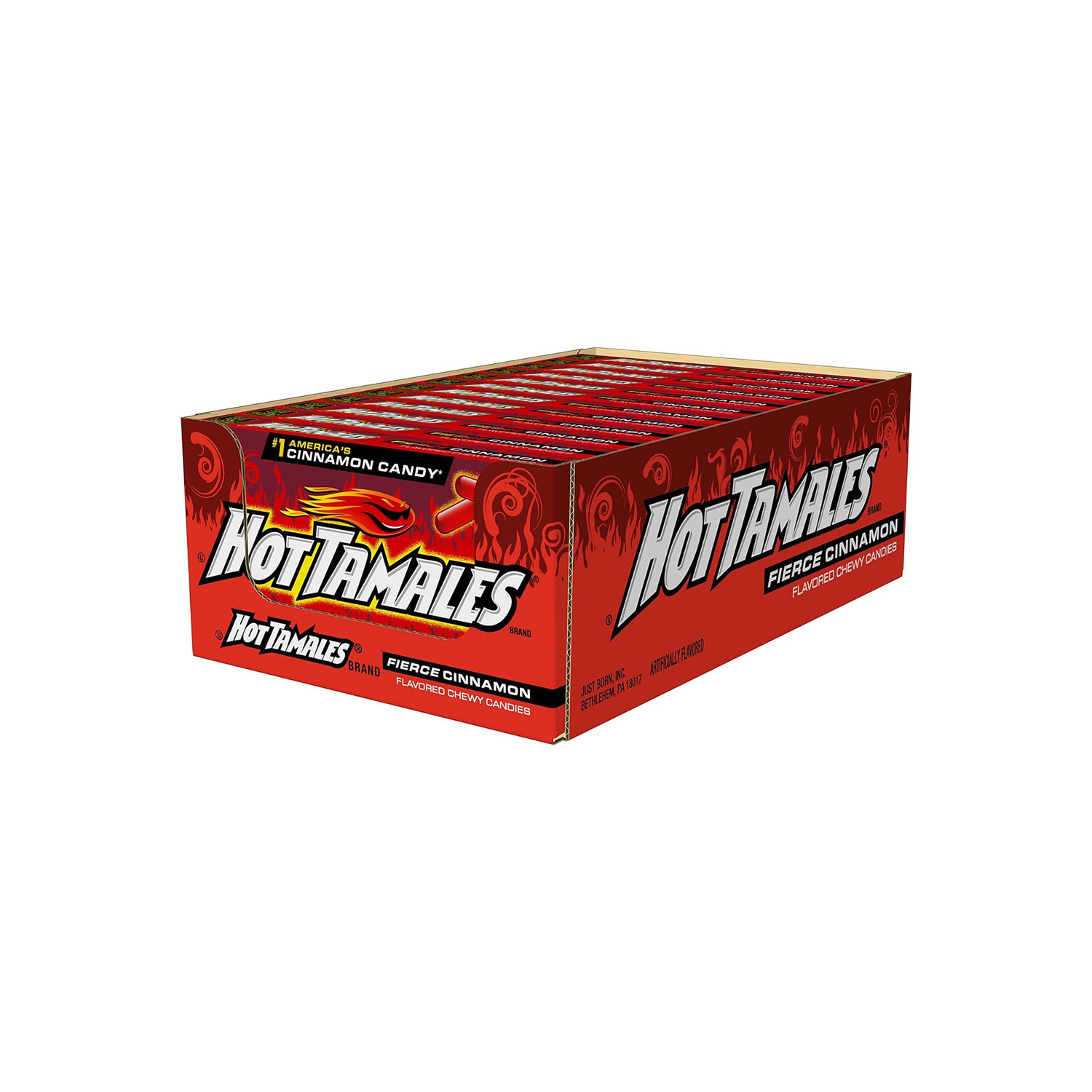 Mike & Ike Hot Tamales Fierce Cinnamon Candies 283 grams