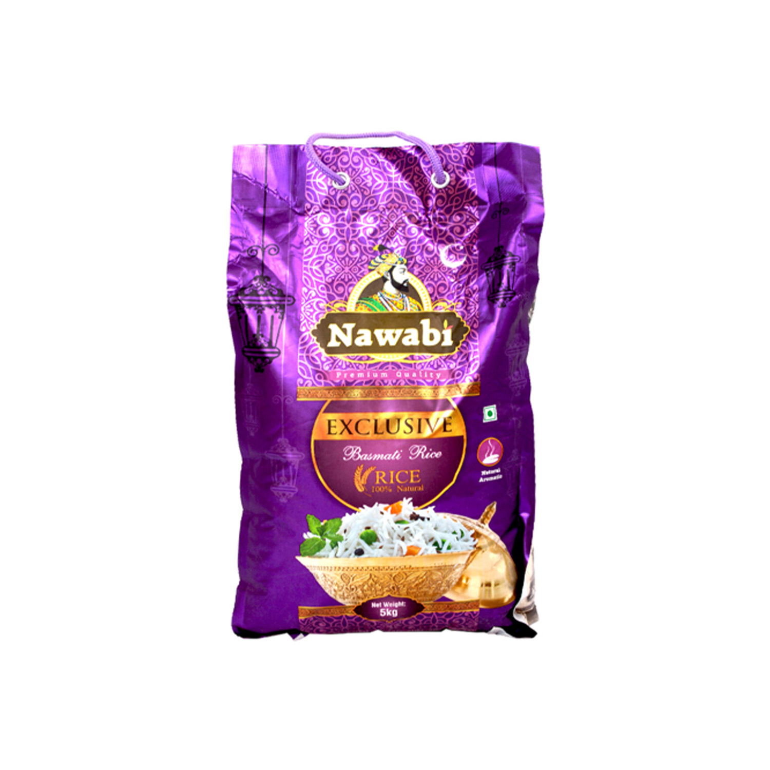 Nawabi Exclusive Basmati Rice 5 Kilograms