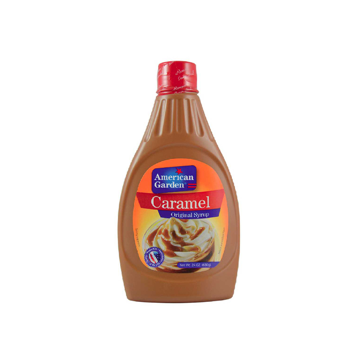 American Garden Caramel Syrup 24 ounces