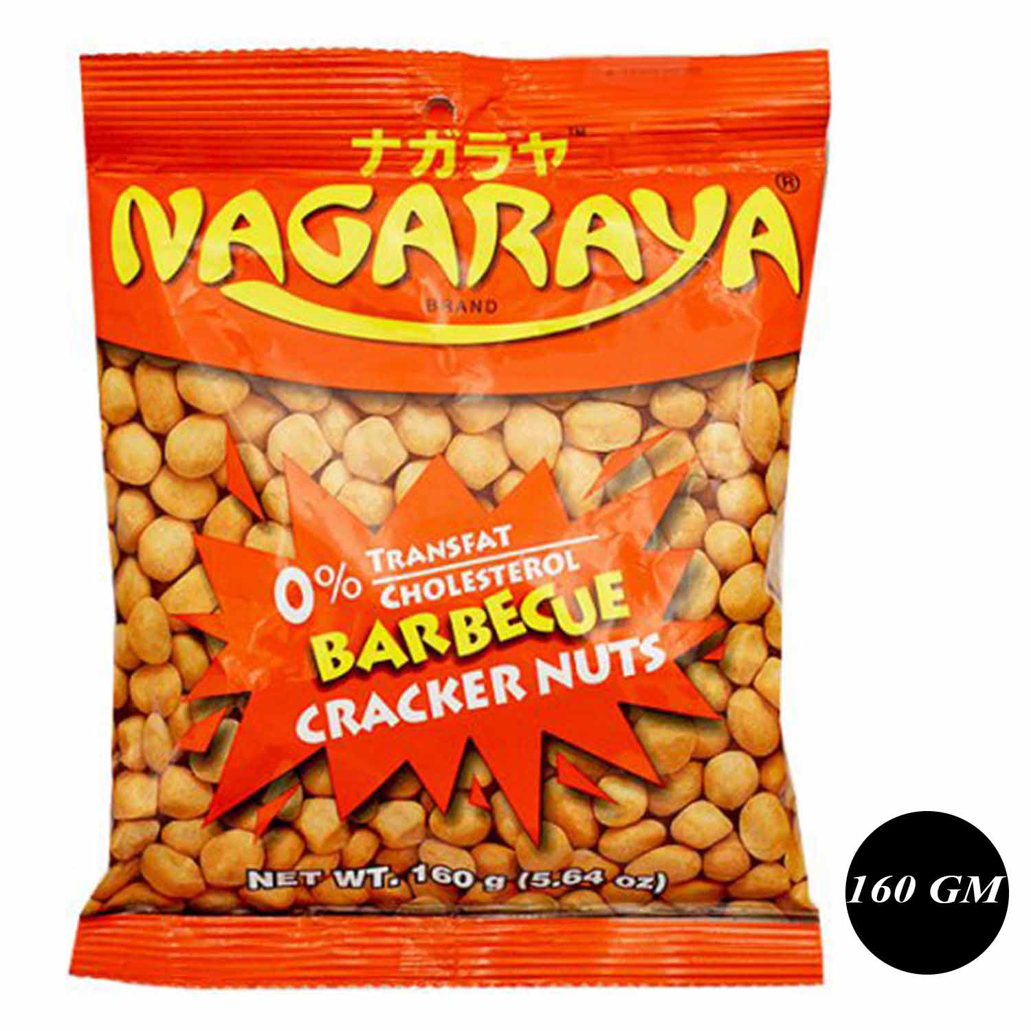 Nagaraya  Barbecue Cracker Nuts 160 grams