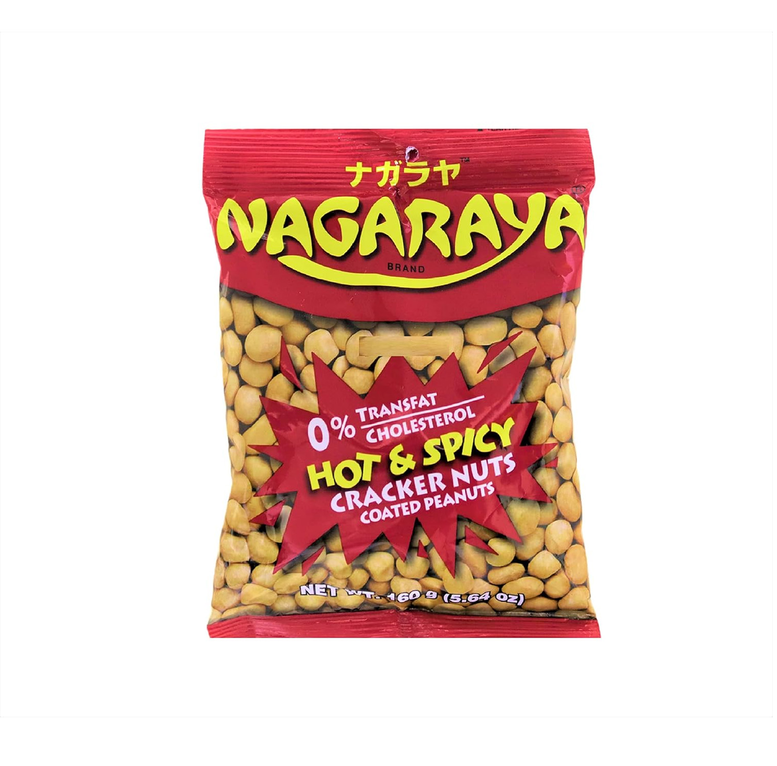 Nagaraya Original Crackers Nuts Hot & Spicy 160 grams