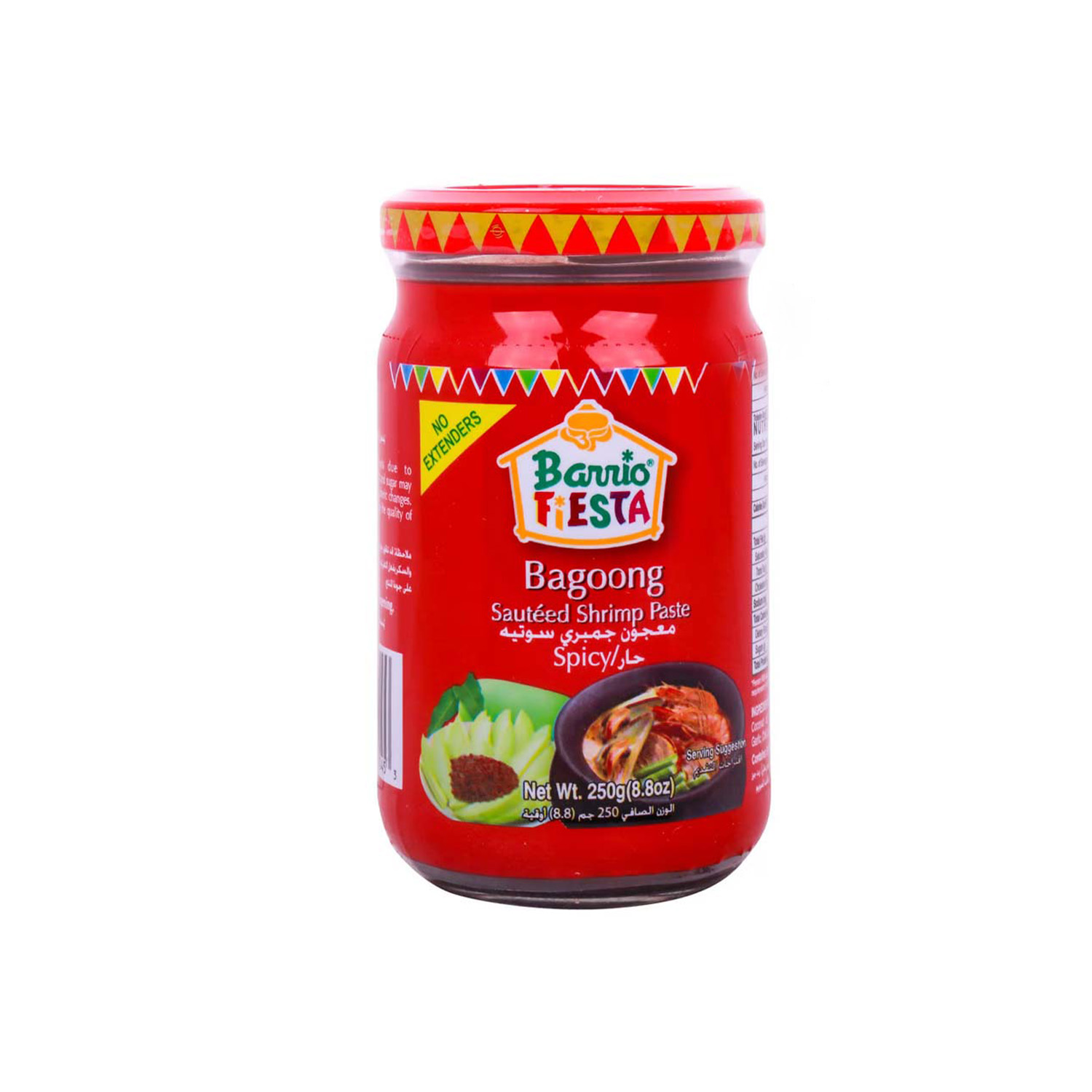 Barrio Fiesta Sauted Shrimp Paste In Veg Oil Spicy 250 grams