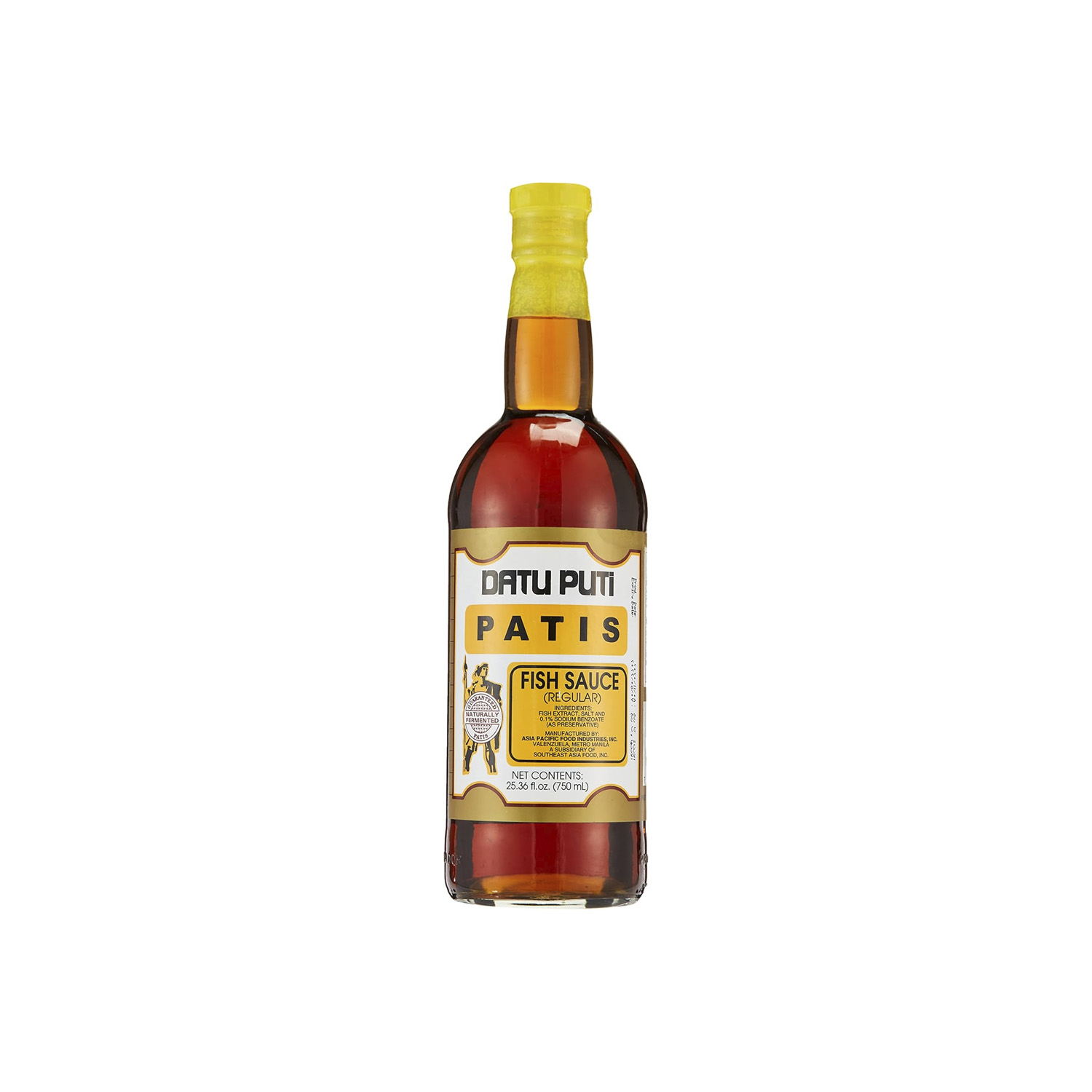Datu Puti Patis Regular Fish Sauce 750 millilitres