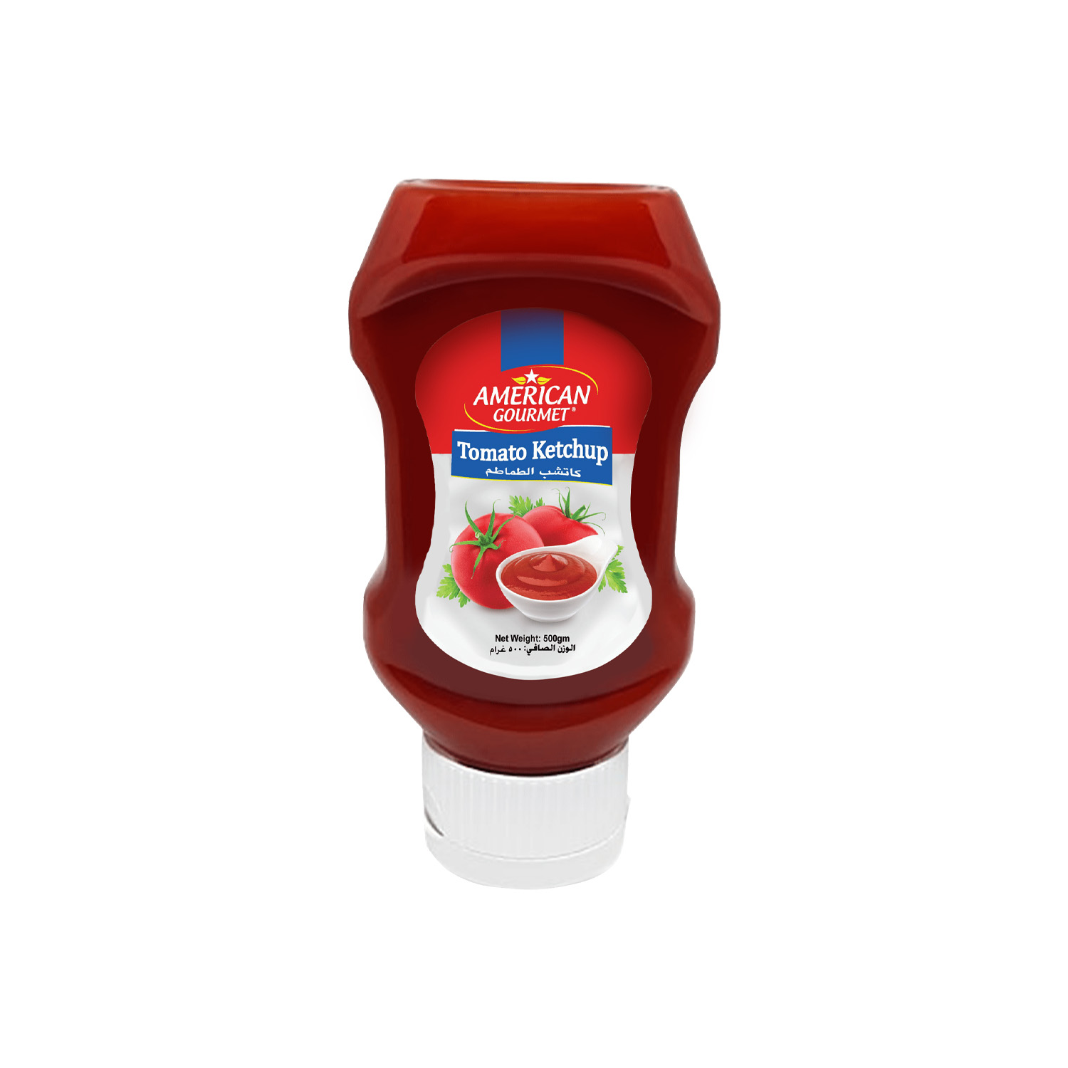 Tomato Ketchup American Gourmet Topdown 500 grams