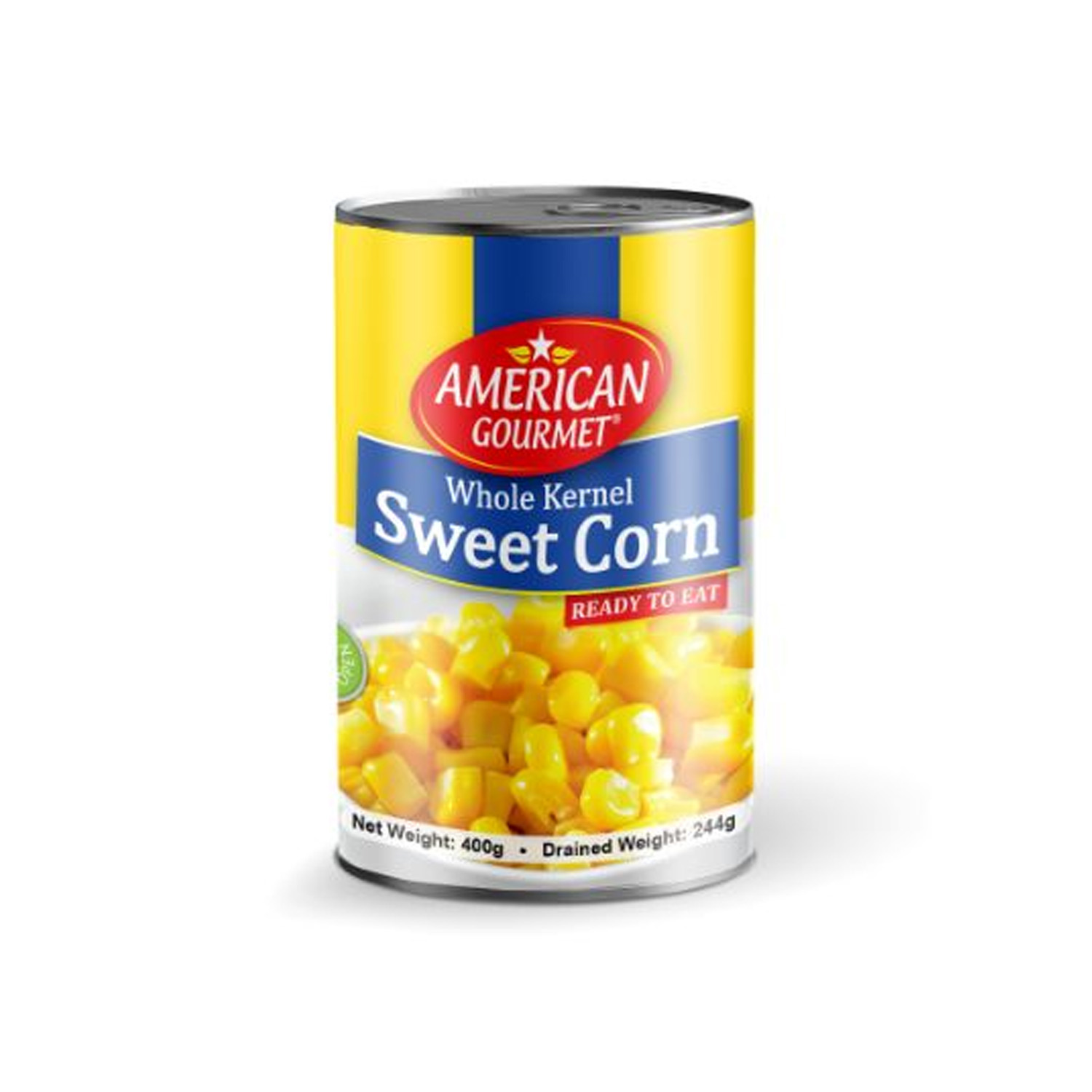 Whole Kernel Sweet Corn American Gourmet 400 grams