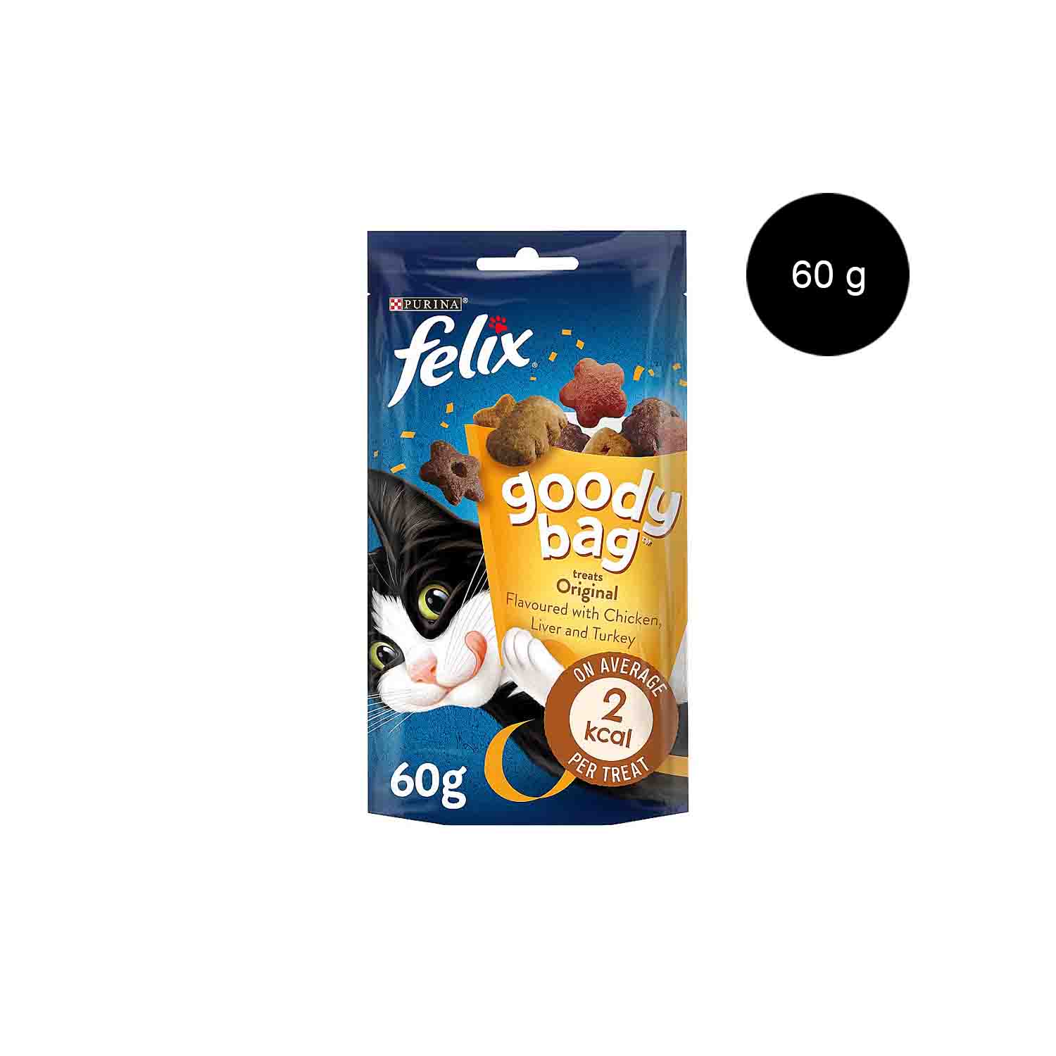 Purina Felix Goody Bag Original-Chicken Liver & Turkey 60 grams