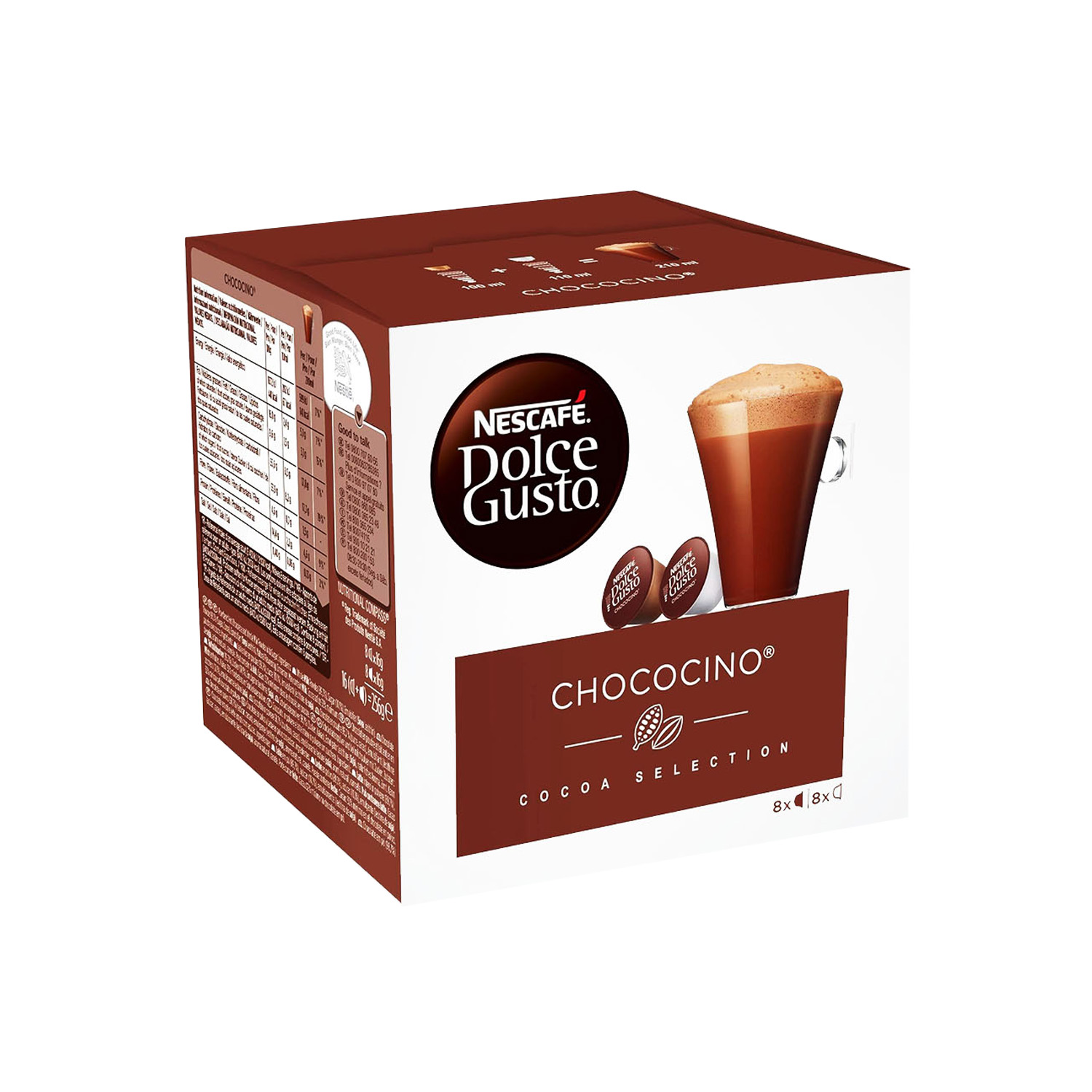 Nescaf Dolce Gusto Chococino 16 Coffee Capsules 256 grams