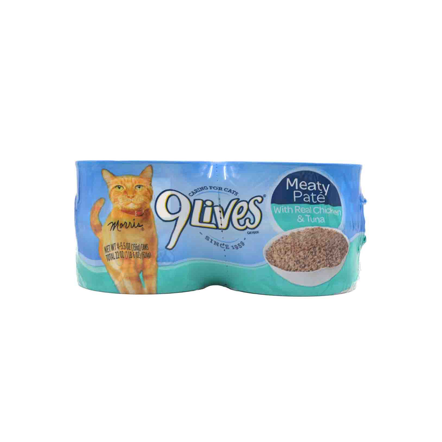9Lives With Real Chicken & Tuna 4x5.5 oz
