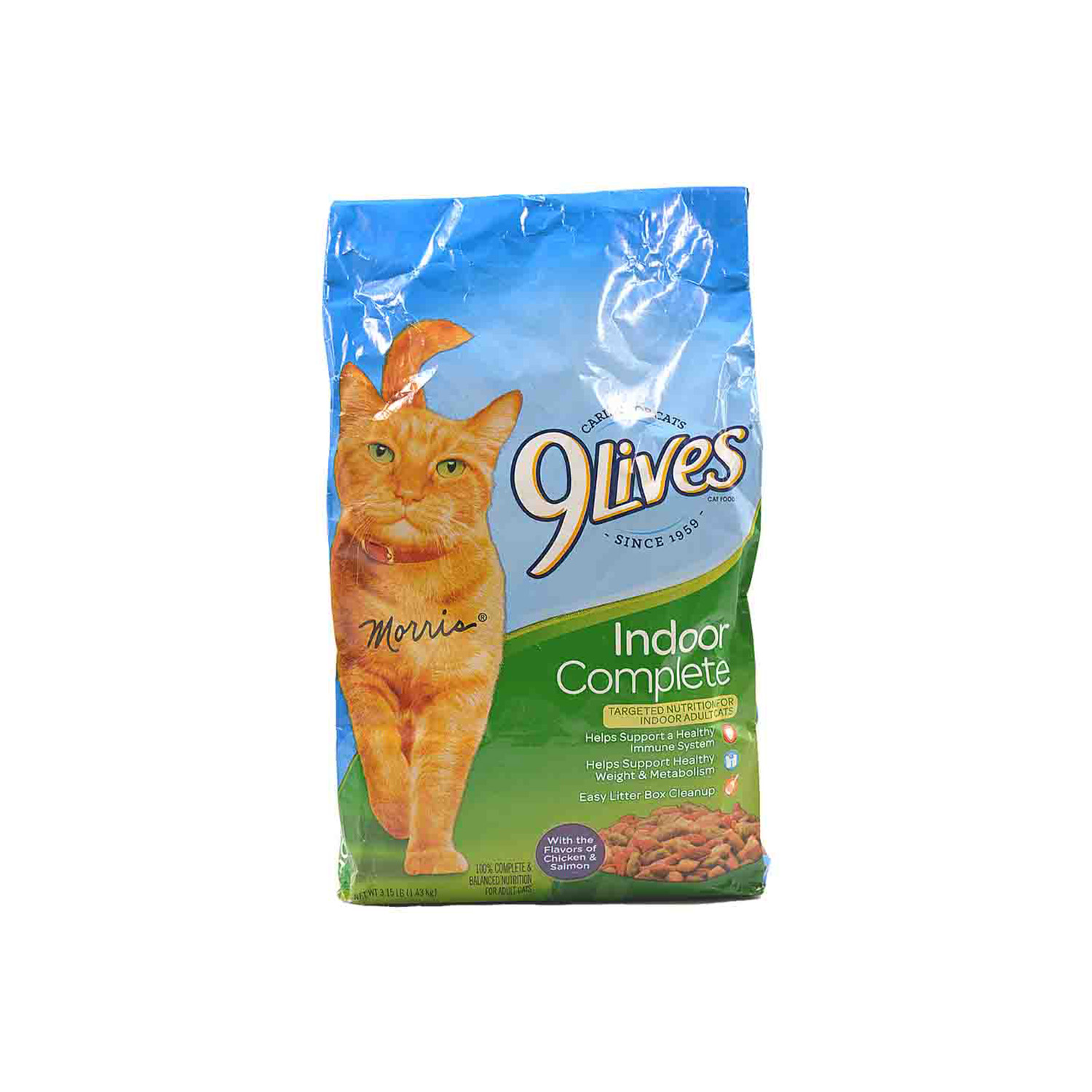 9Lives Indoor Complete With Chicken & Salmon 3.15 Lb