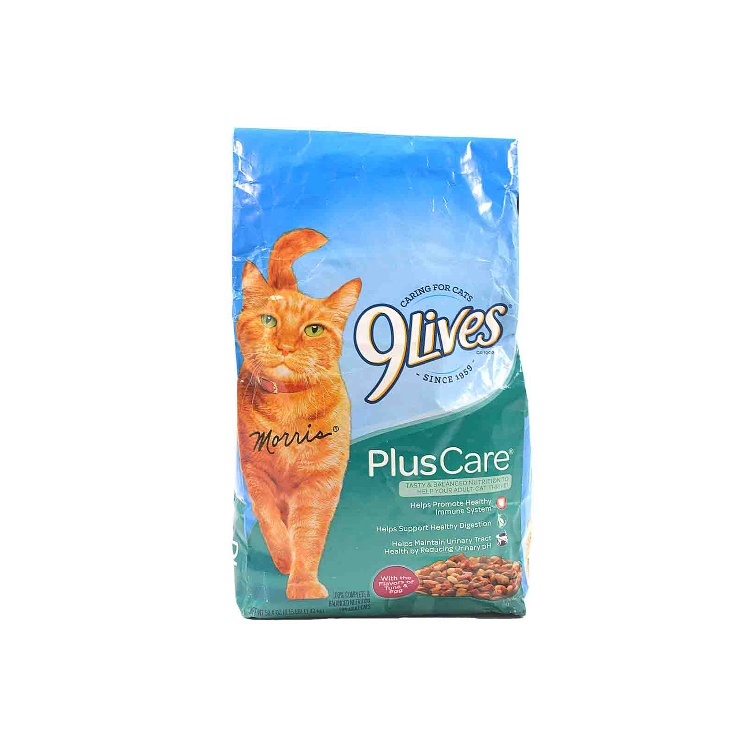 9Lives Plus Care With Tuna & Eggs 3.15 Lb