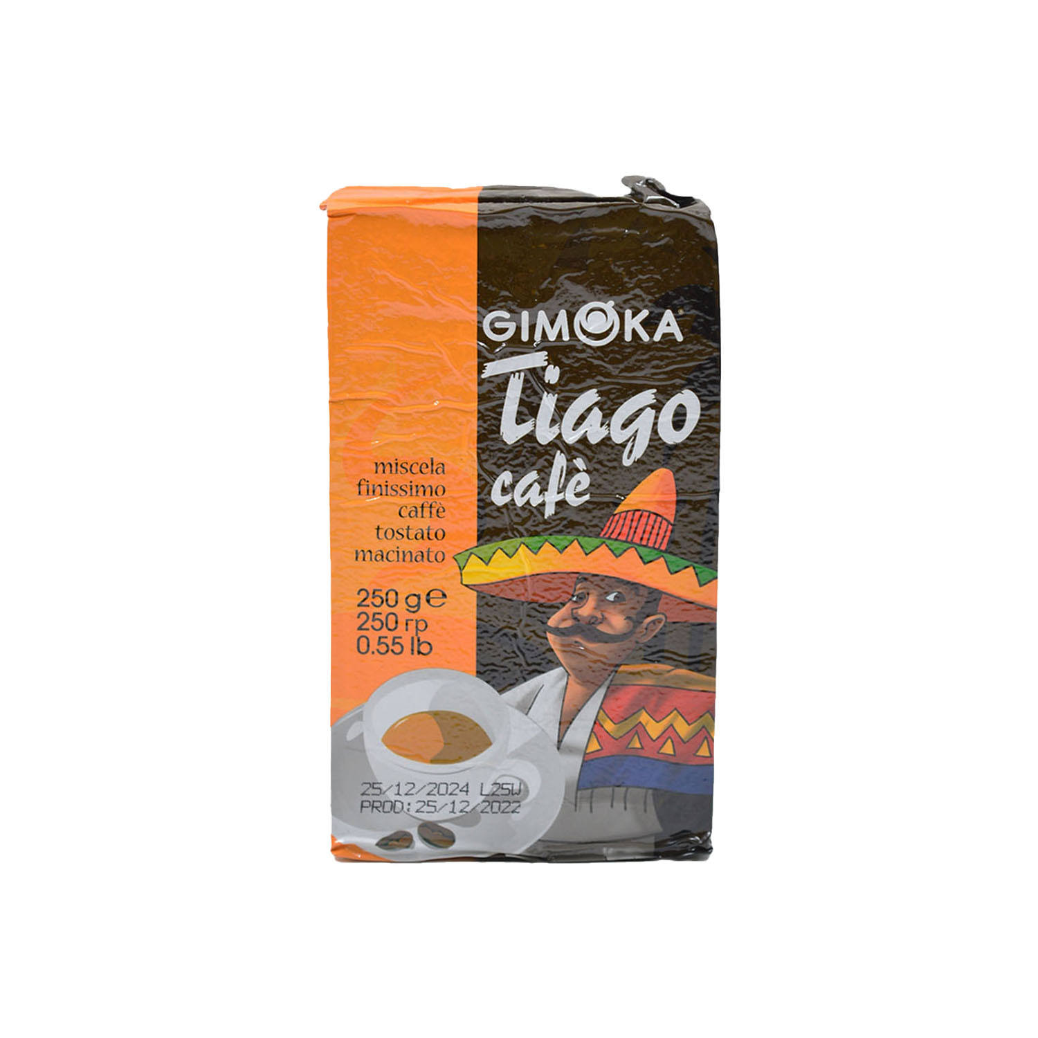 Gimoka Coffee Ground Tiago 250 gram