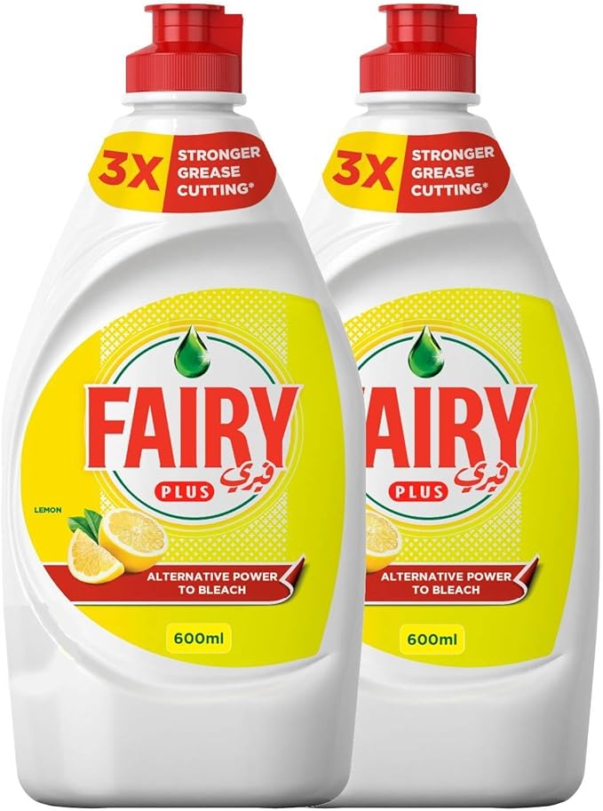 Fairy Lemon 2 X 600 millilitres