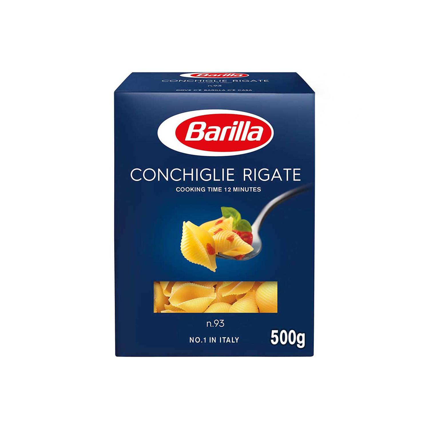 Barilla Conchiglie Rigate N 93 500 grams