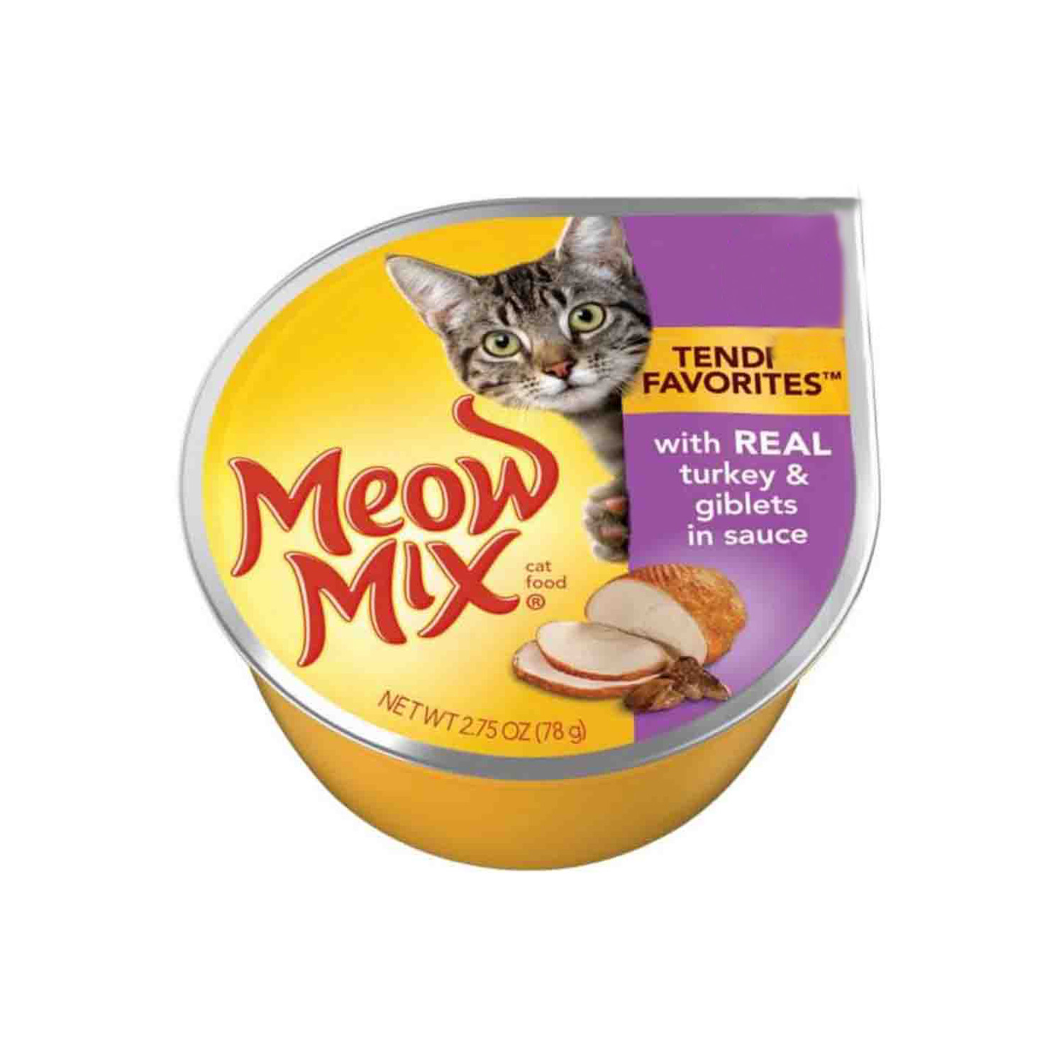 Meow Mix Tender With Real Turkey & Giblets 2.75 ounces