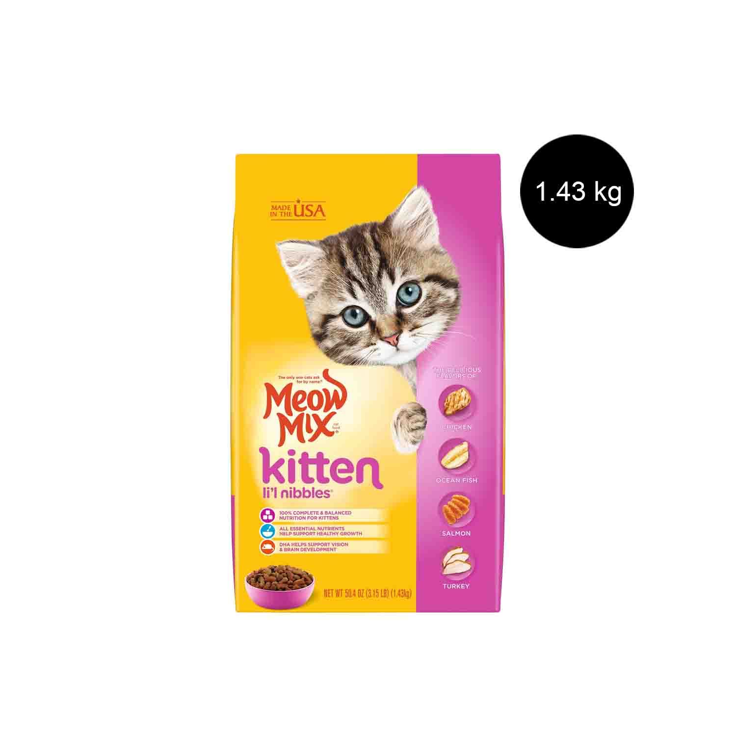 Meow Mix Pet Food Fish 1.43 Kilograms
