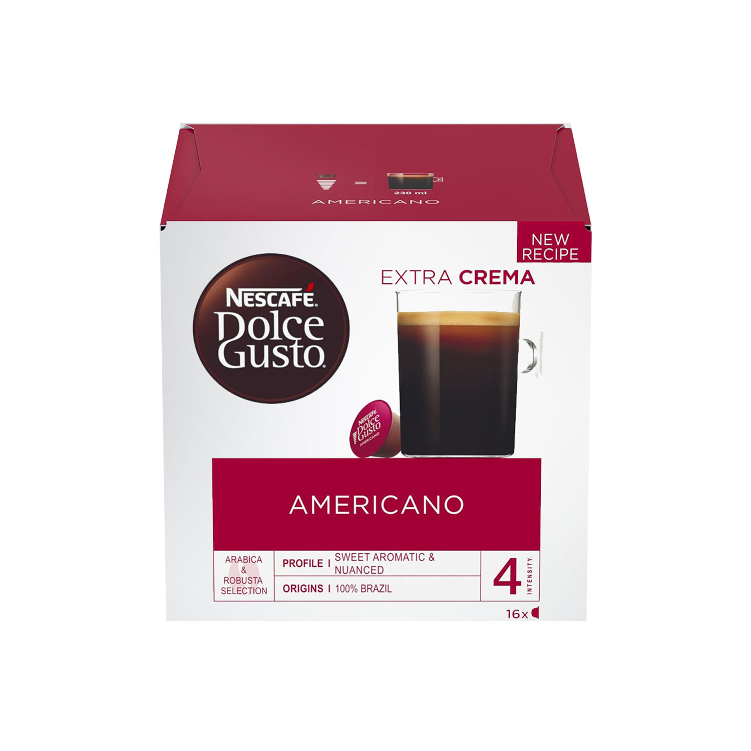 Nescafe Dolce Gusto Americano 16Cap 144 grams