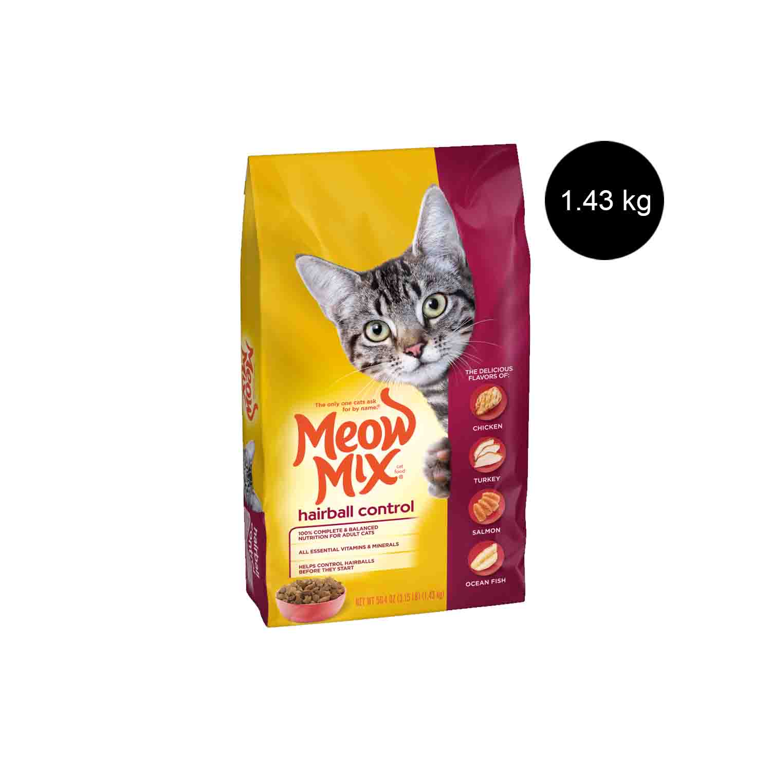 Meow Mix Hair Ball Control 1.43 Kilograms