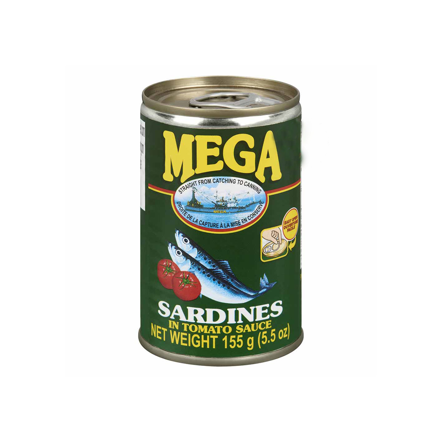 Mega Sardines In Tomato Sauce 155 grams