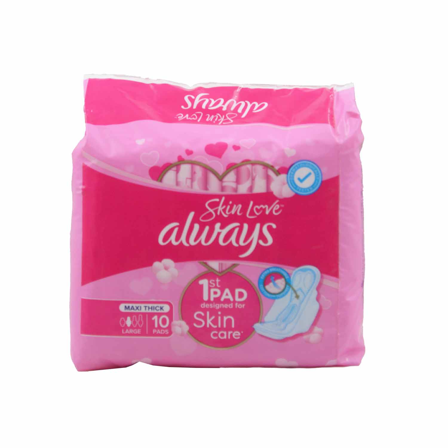 Always Sanitary Pads Pink 10 pieces