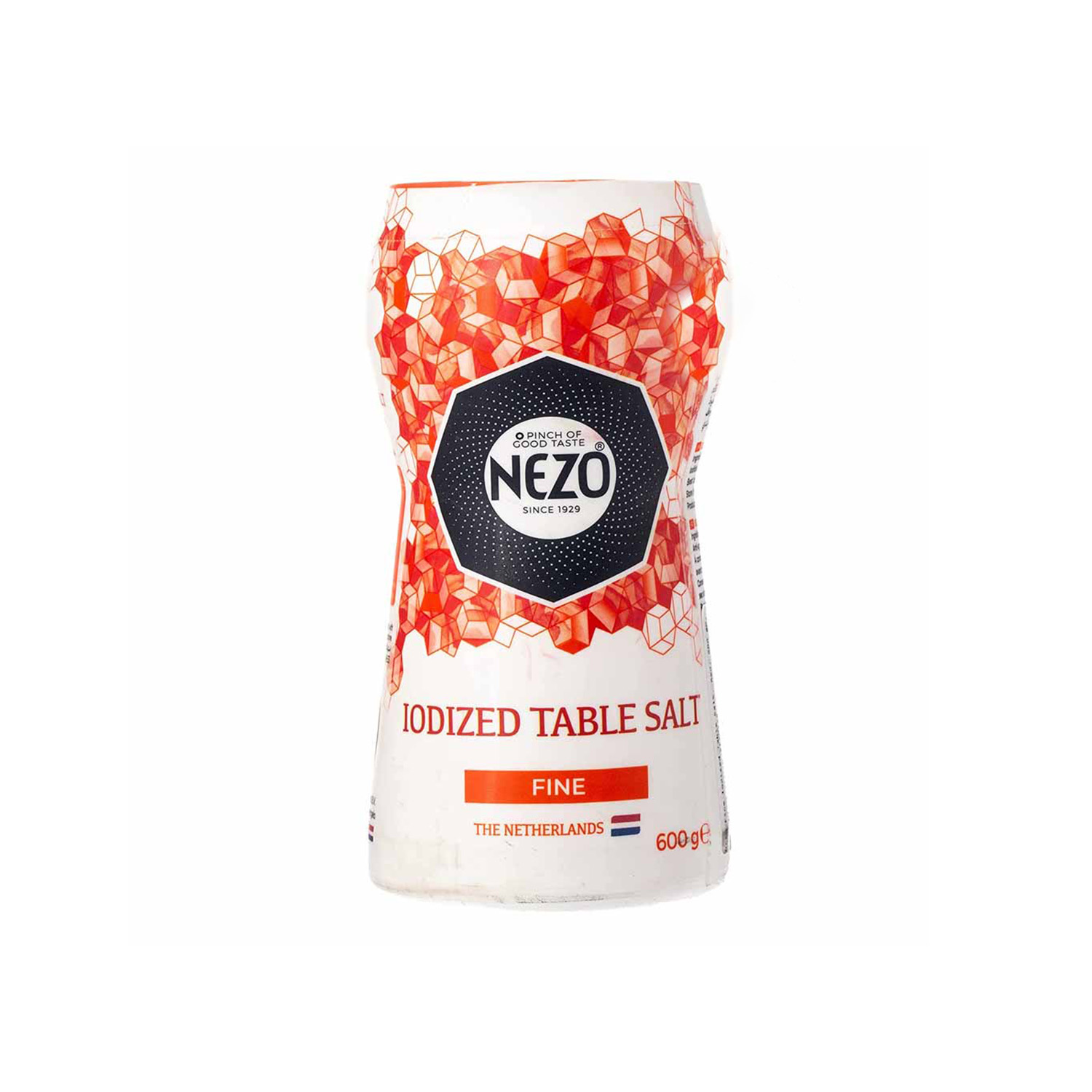 Nezo Iodized Table Salt Fine Bottle 600 grams