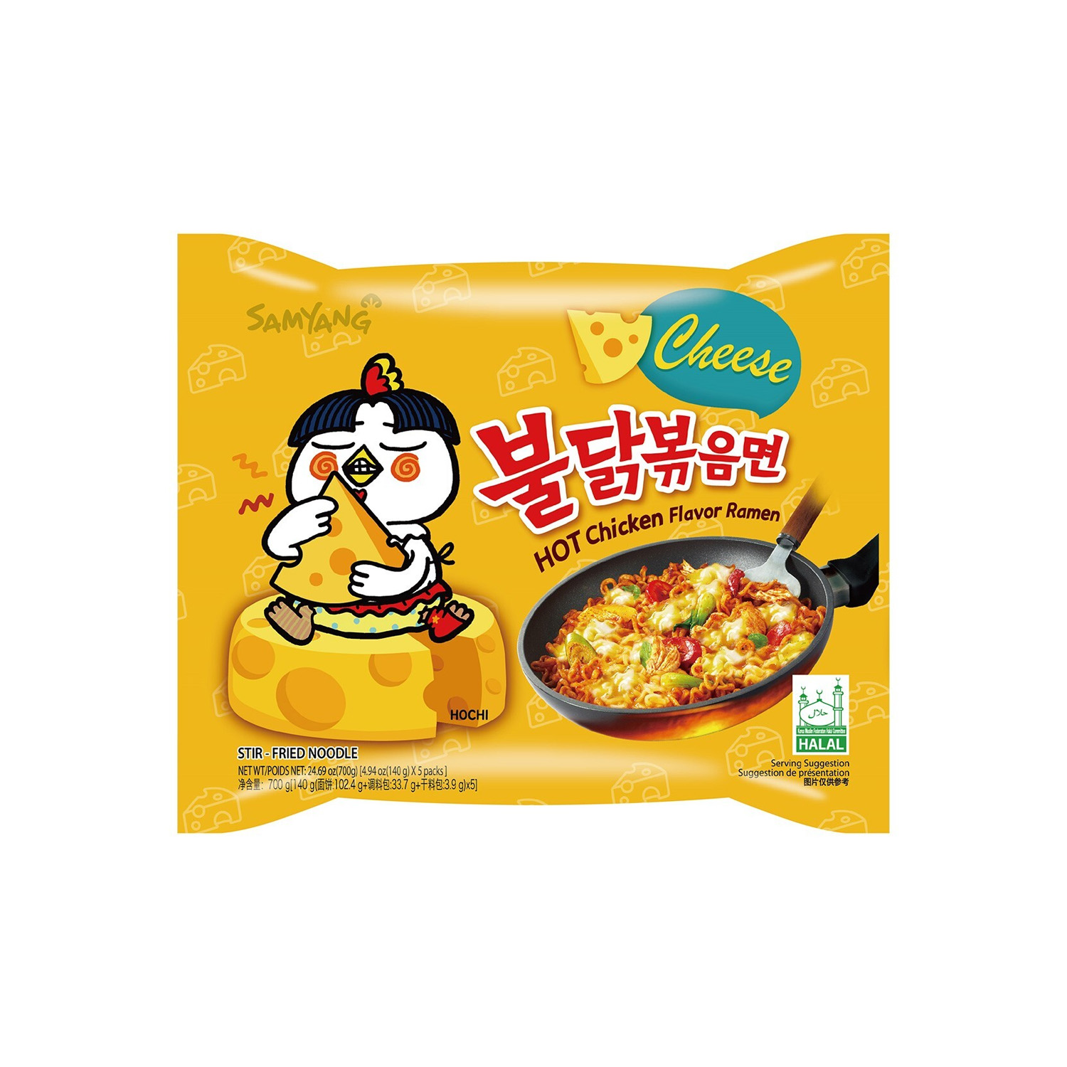 Buldak Noodles Cheese 140 grams