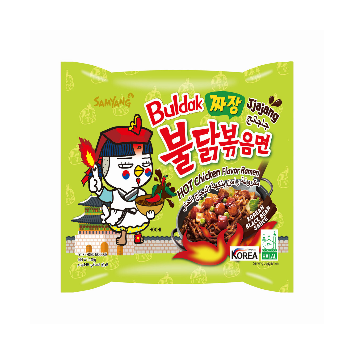 Buldak Noodles Chicken Jjajang 140 grams