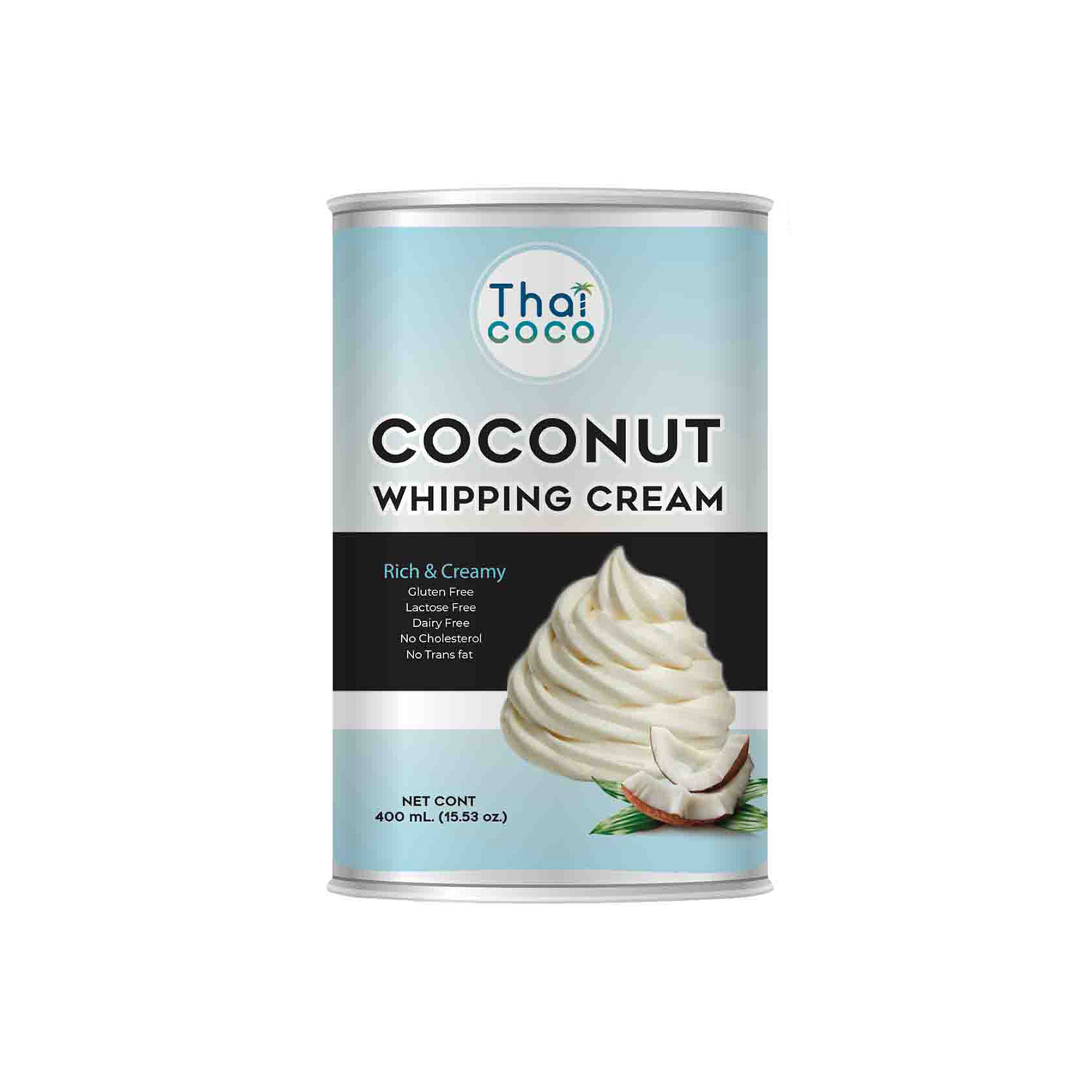 Thai Coco Coconut Whipping Cream 400 millilitres