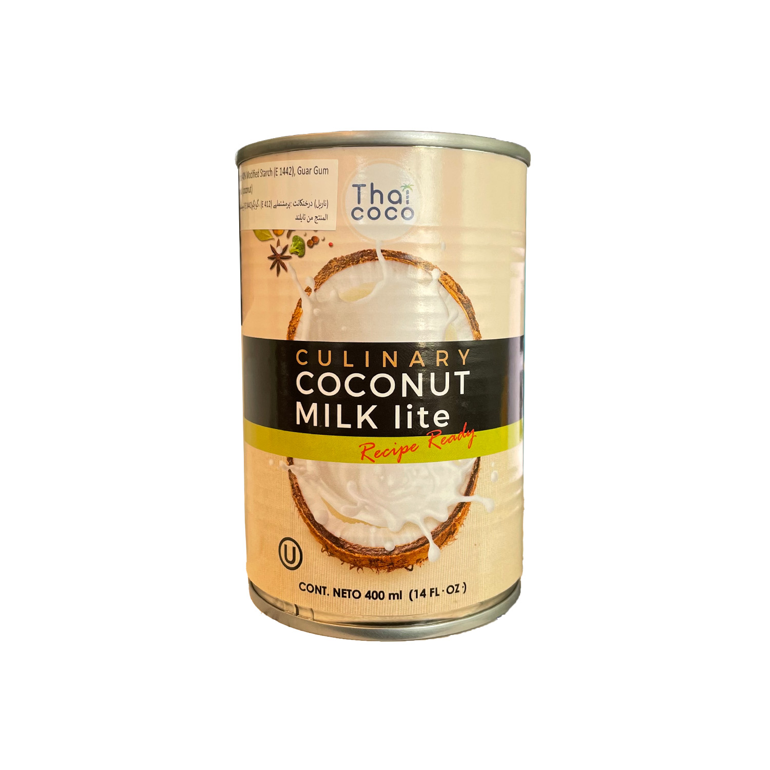Thai Coco Culinary Coconut Milk Lite 400 millilitres