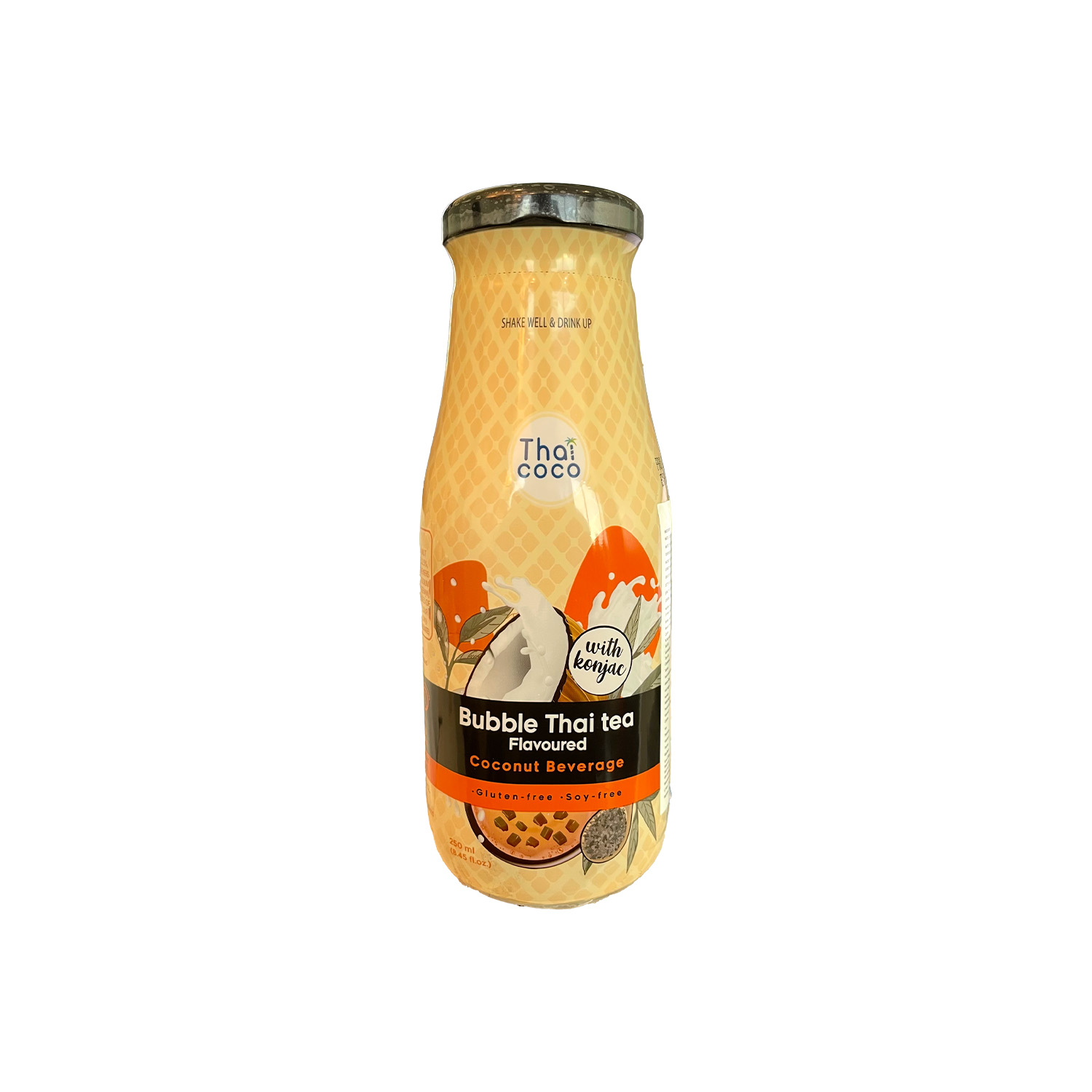 Thai Coco Bubble Thai Tea Coconut 250 millilitres