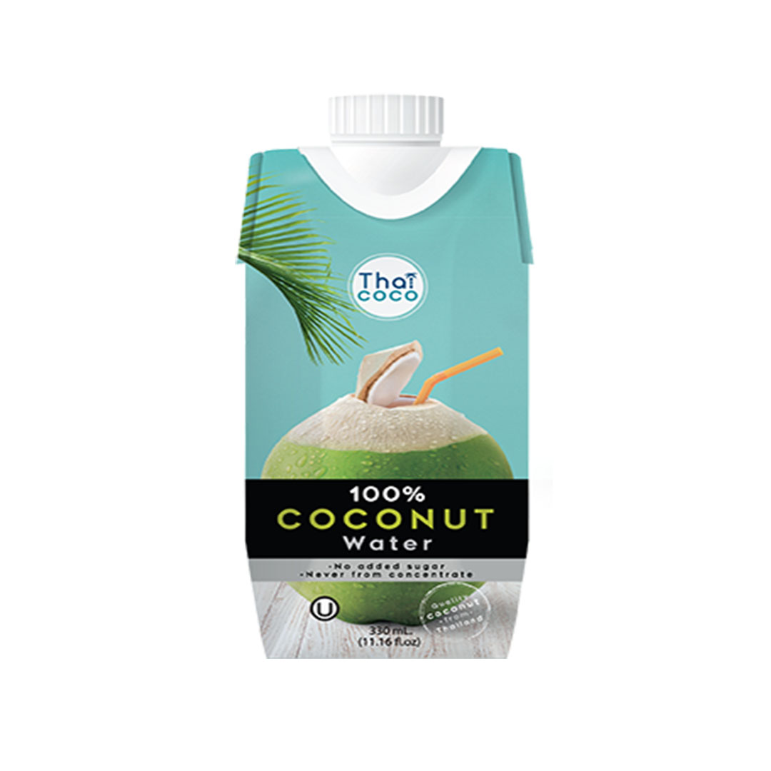 Thai Coco Coconut Water 100% 330 milliliters