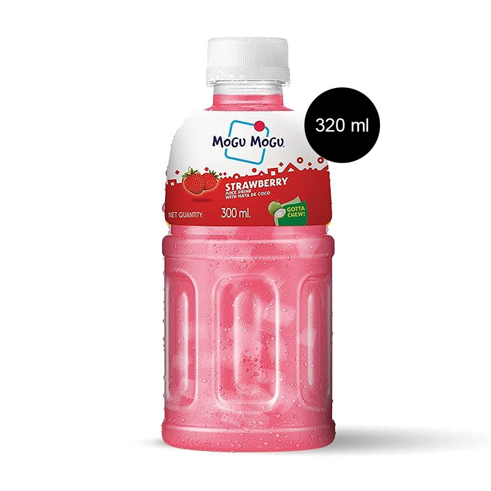 Mogu Mogu Juice Strawberry 320 millilitres