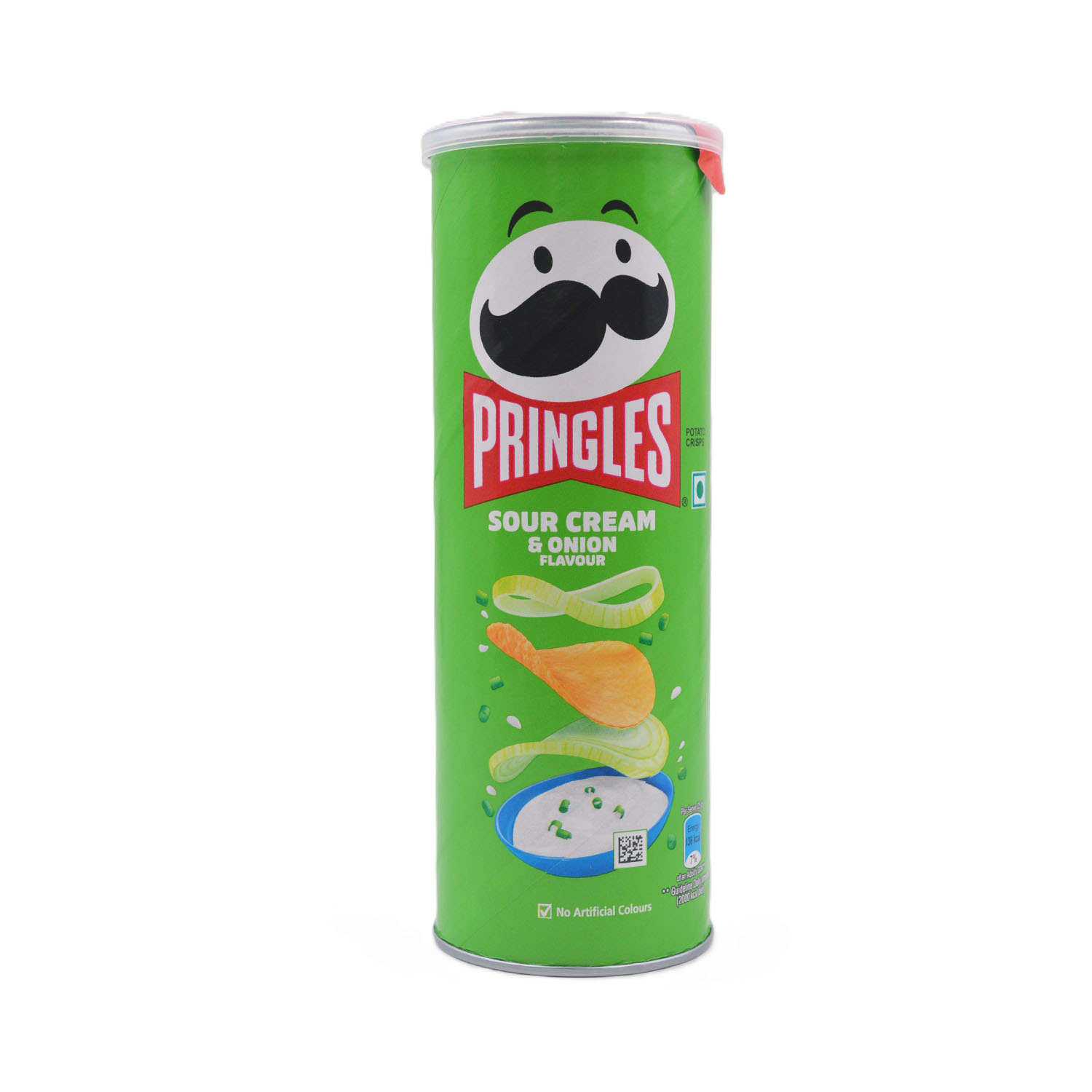 Pringles Sour Cream & Onine Chips 107 grams