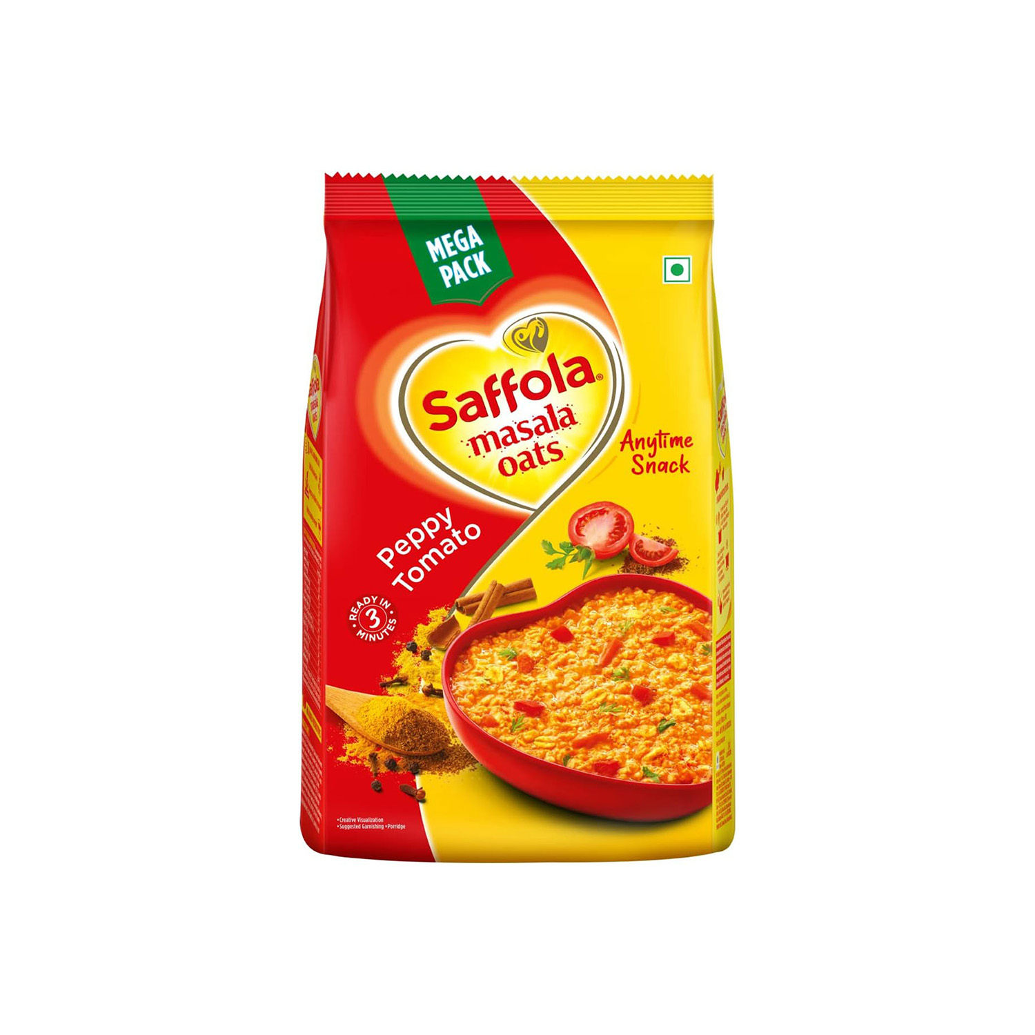 Saffola Oats Peppy Tomato 500 grams