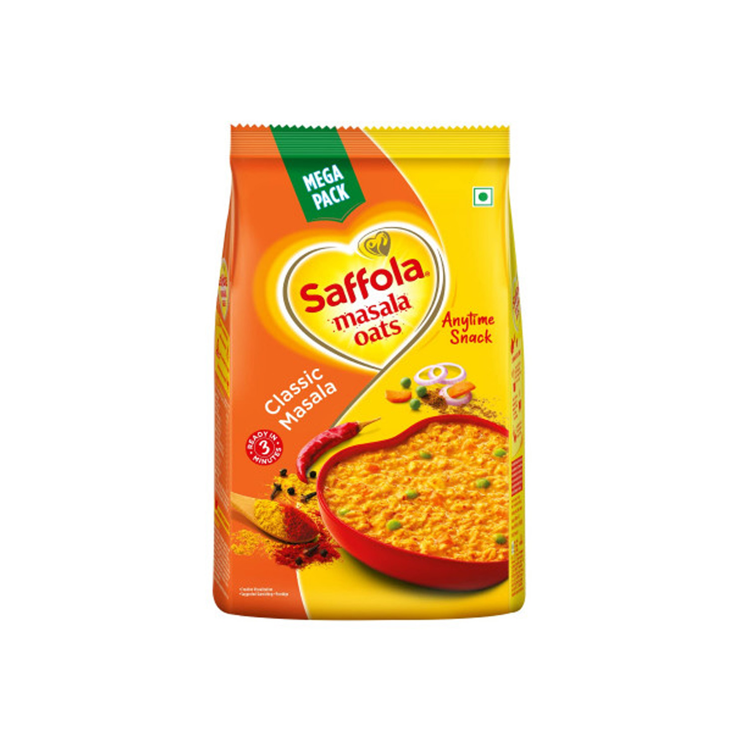 Saffola Oats Classic Masala 500 grams