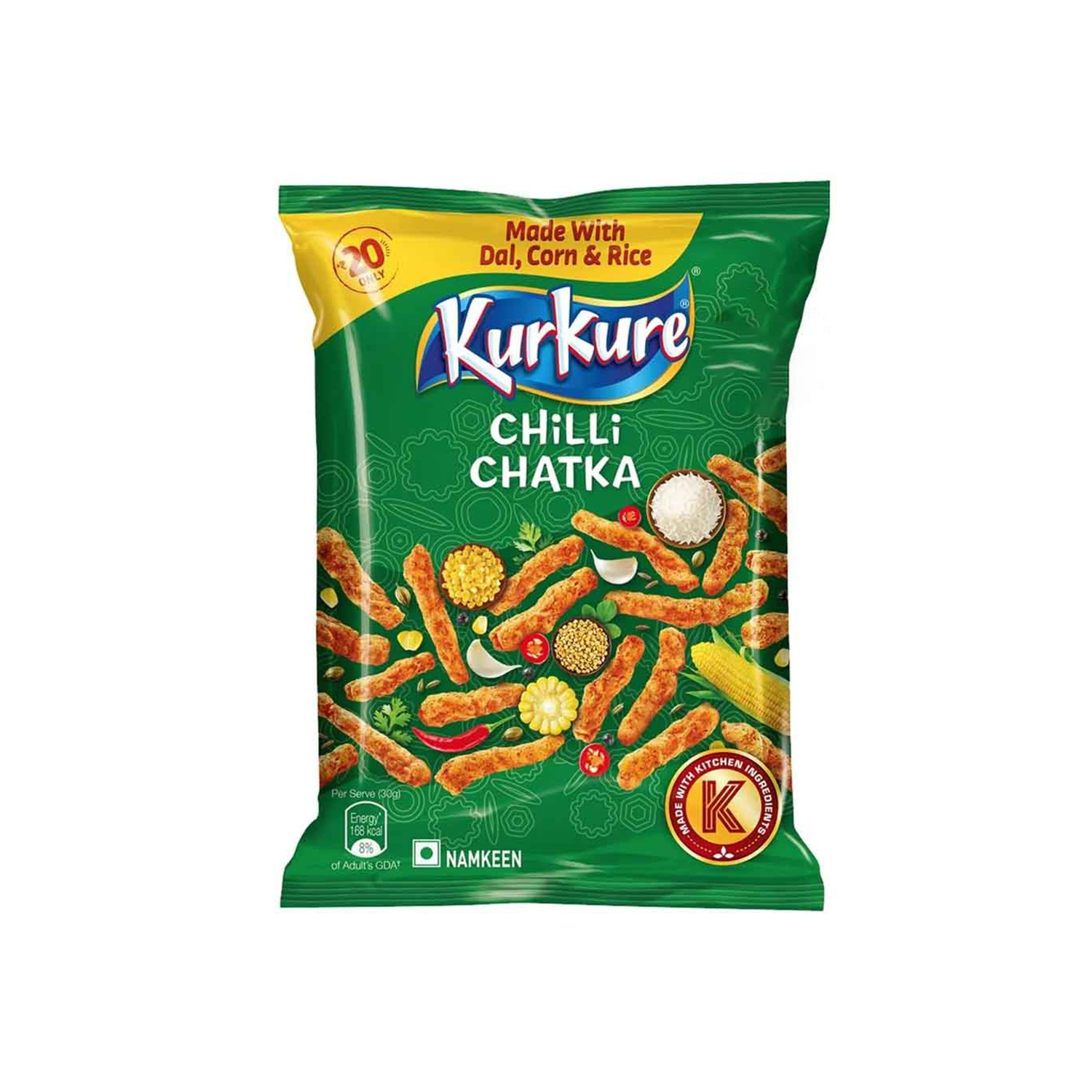 Kurkure Red Chilly Chatka 85 grams