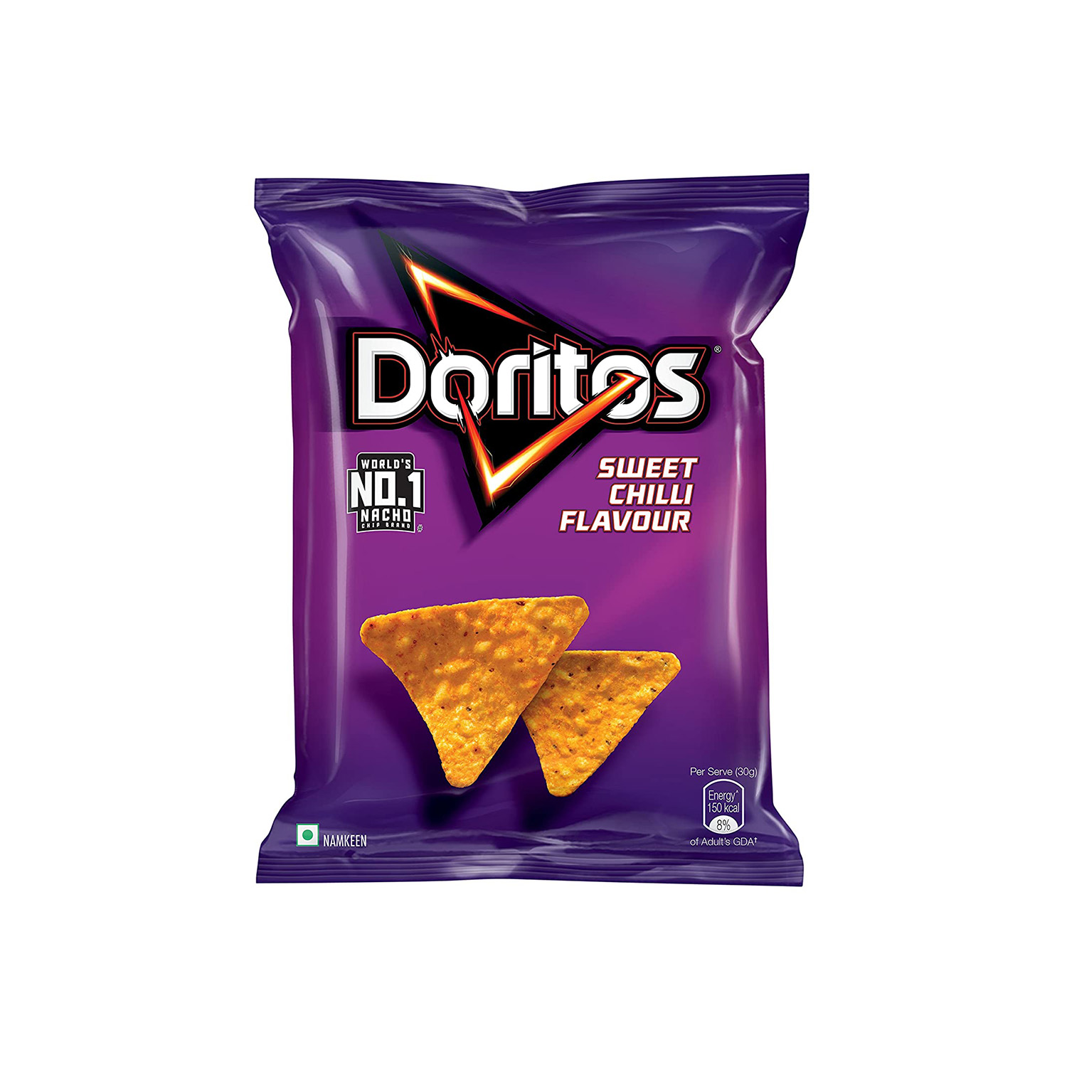 Doritos Sweet Chilli Flavoured Corn Chips 82.5 grams
