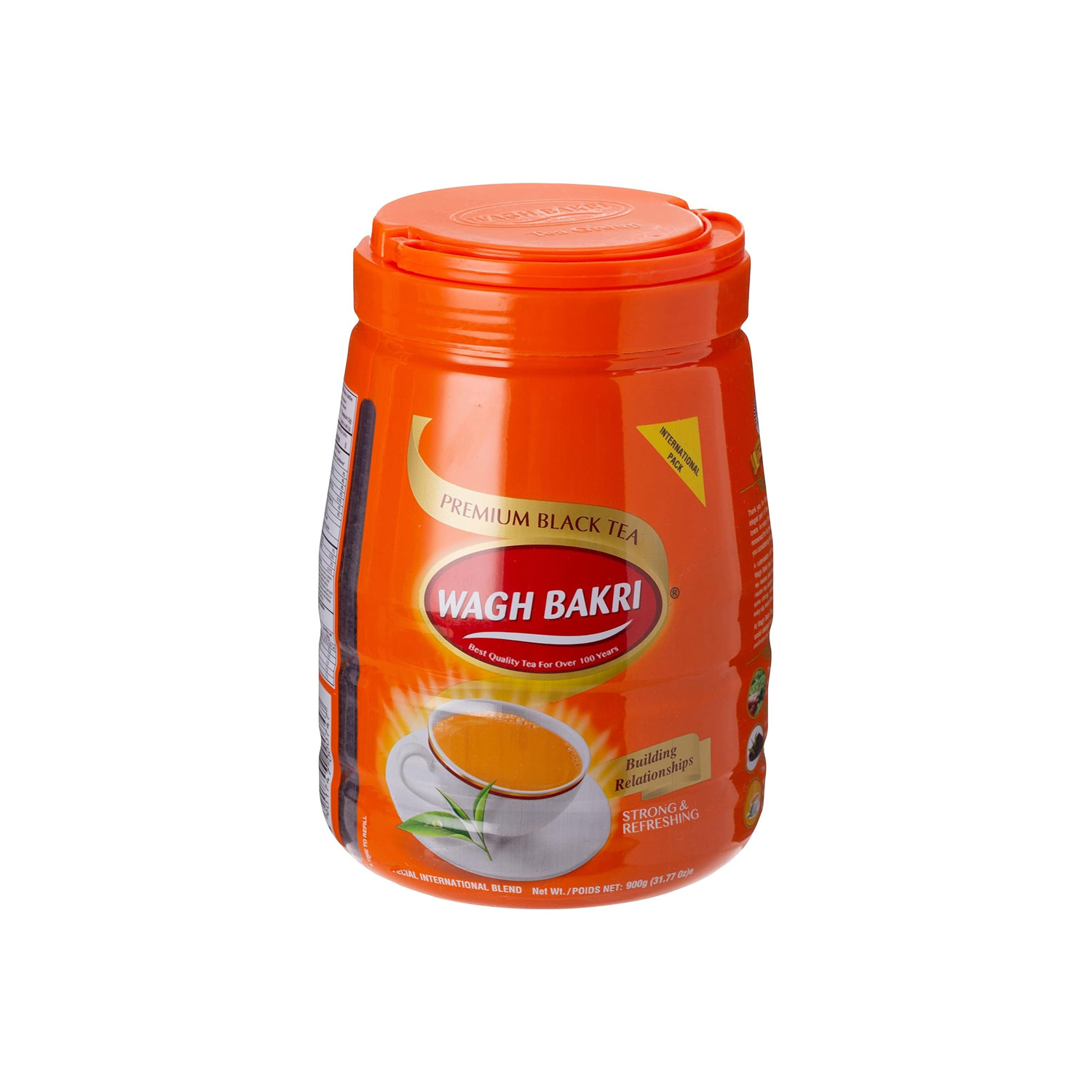 Wagh Bakri Premium Tea Pet Jar 900 grams