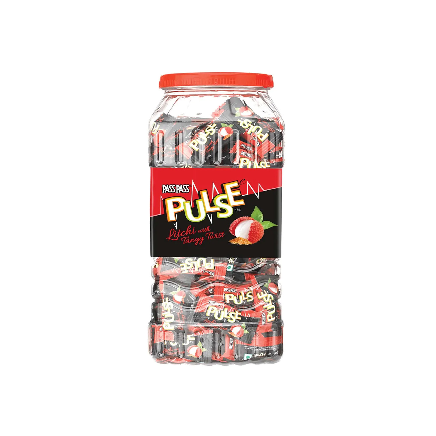 Pass Pass Pulse Litchi Candy 665 grams