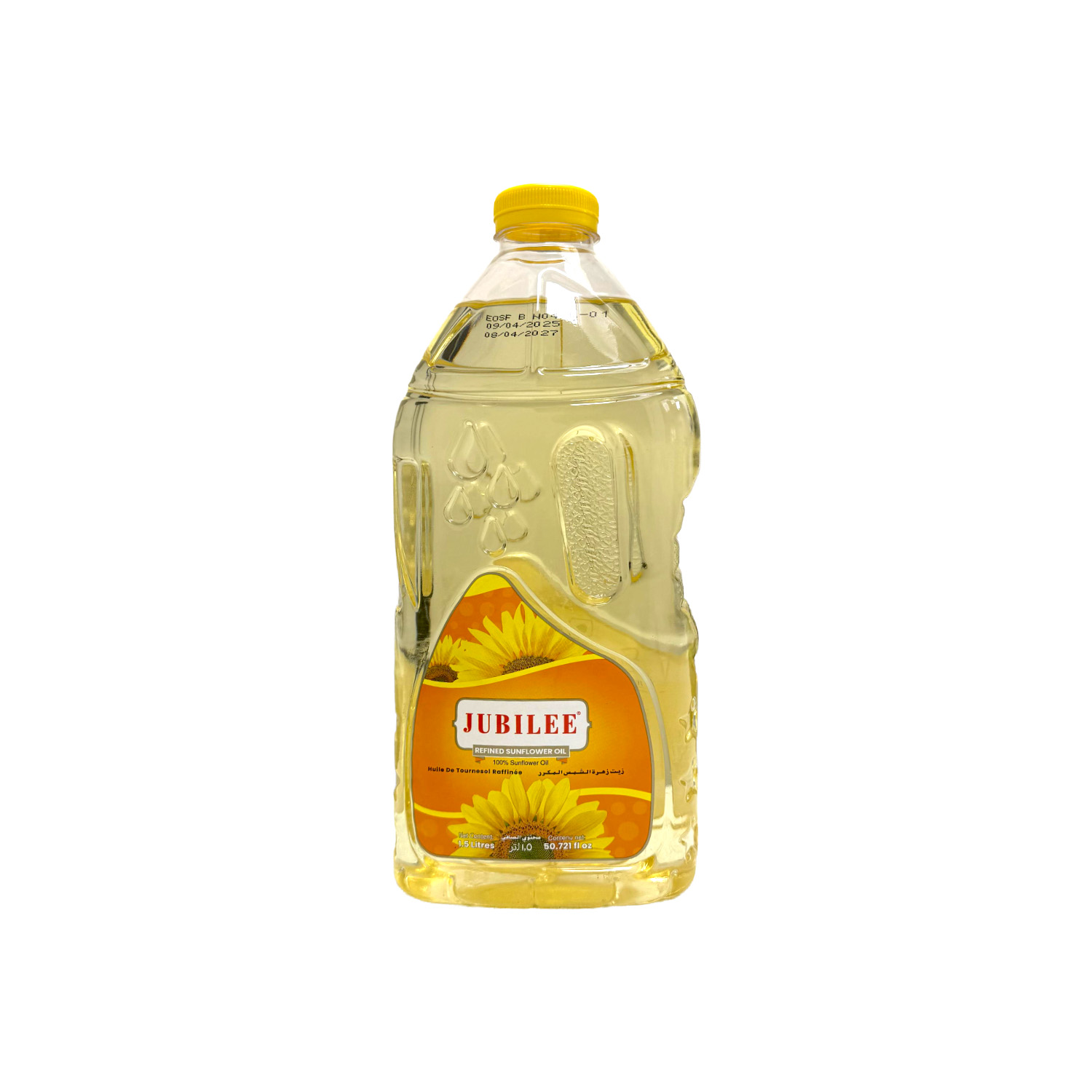 Jubilee Refined Sunflower Oil 1.5 liters
