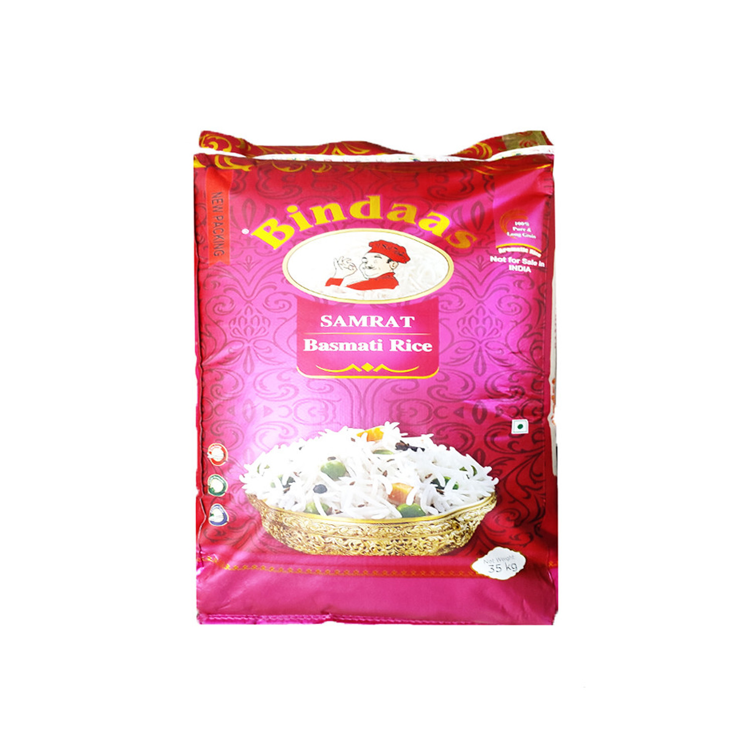 Rice Bindas Basmati  35 Kilograms
