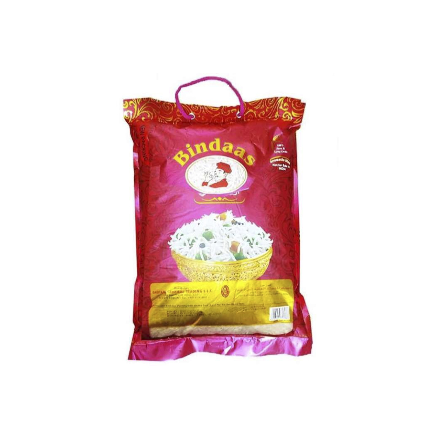 Bindas Gold Basmati Rice 10 Kilograms