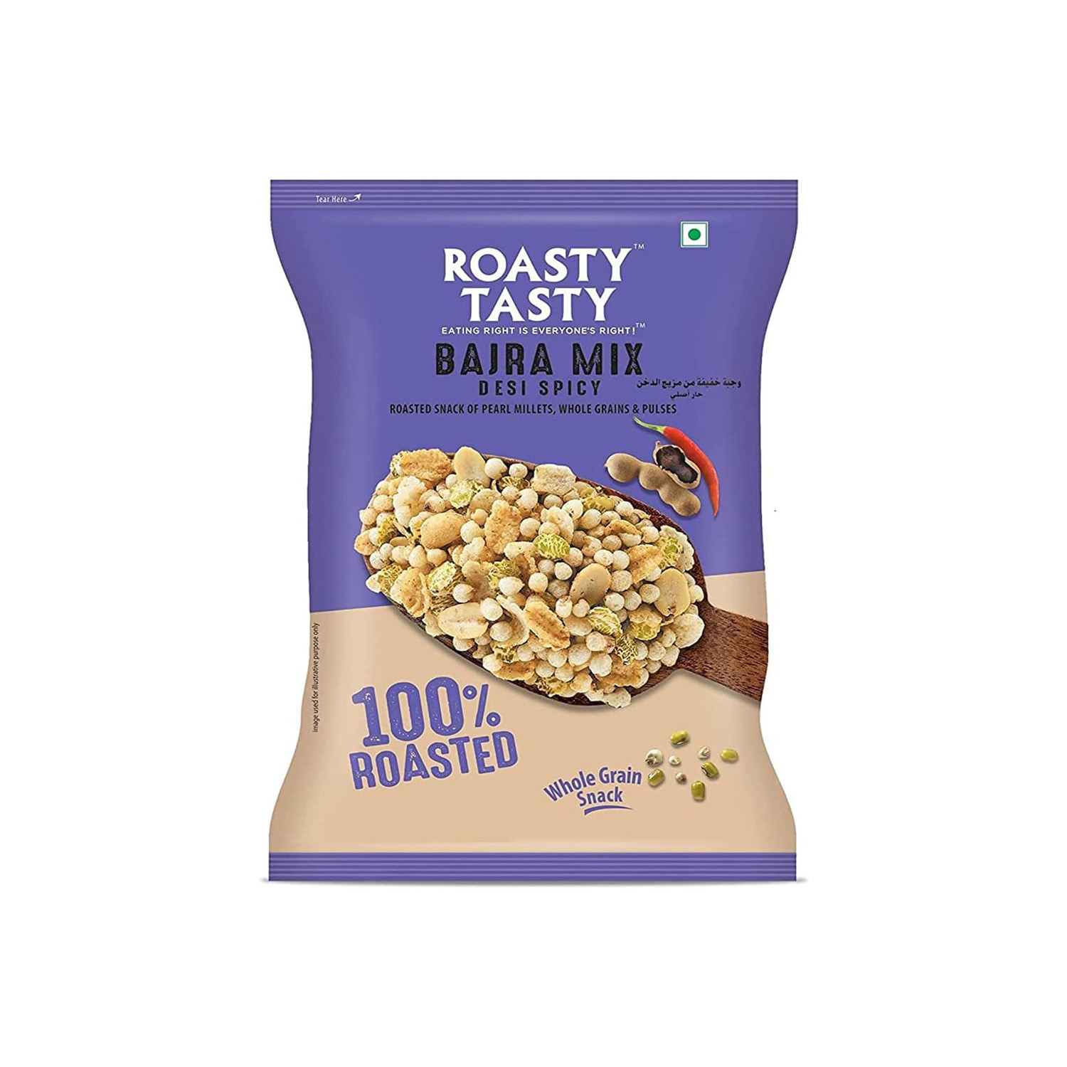 Roasty Tasty Bajra Mix Desi Spicy 150 grams